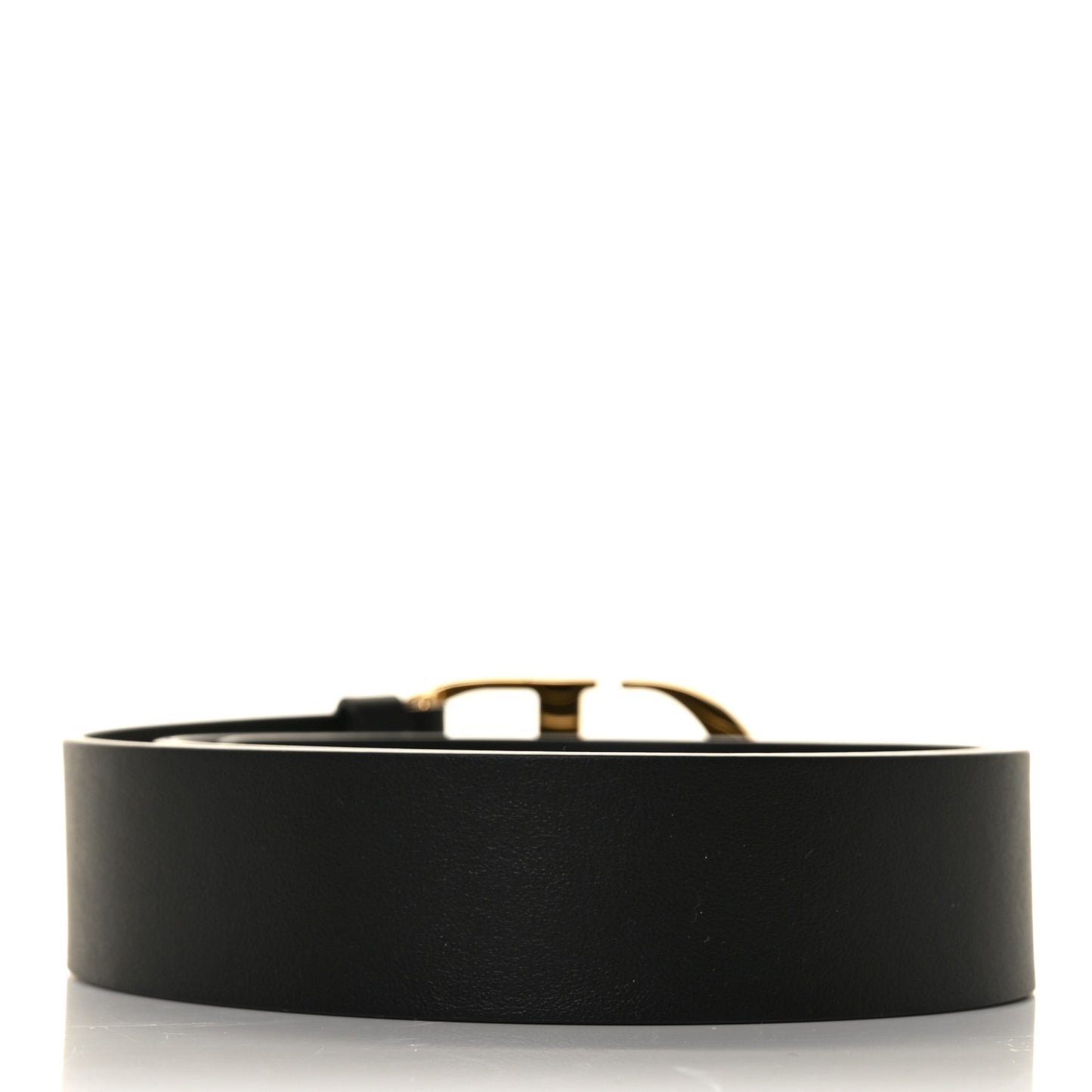 Calfskin 35mm Montaigne Belt 75 Black