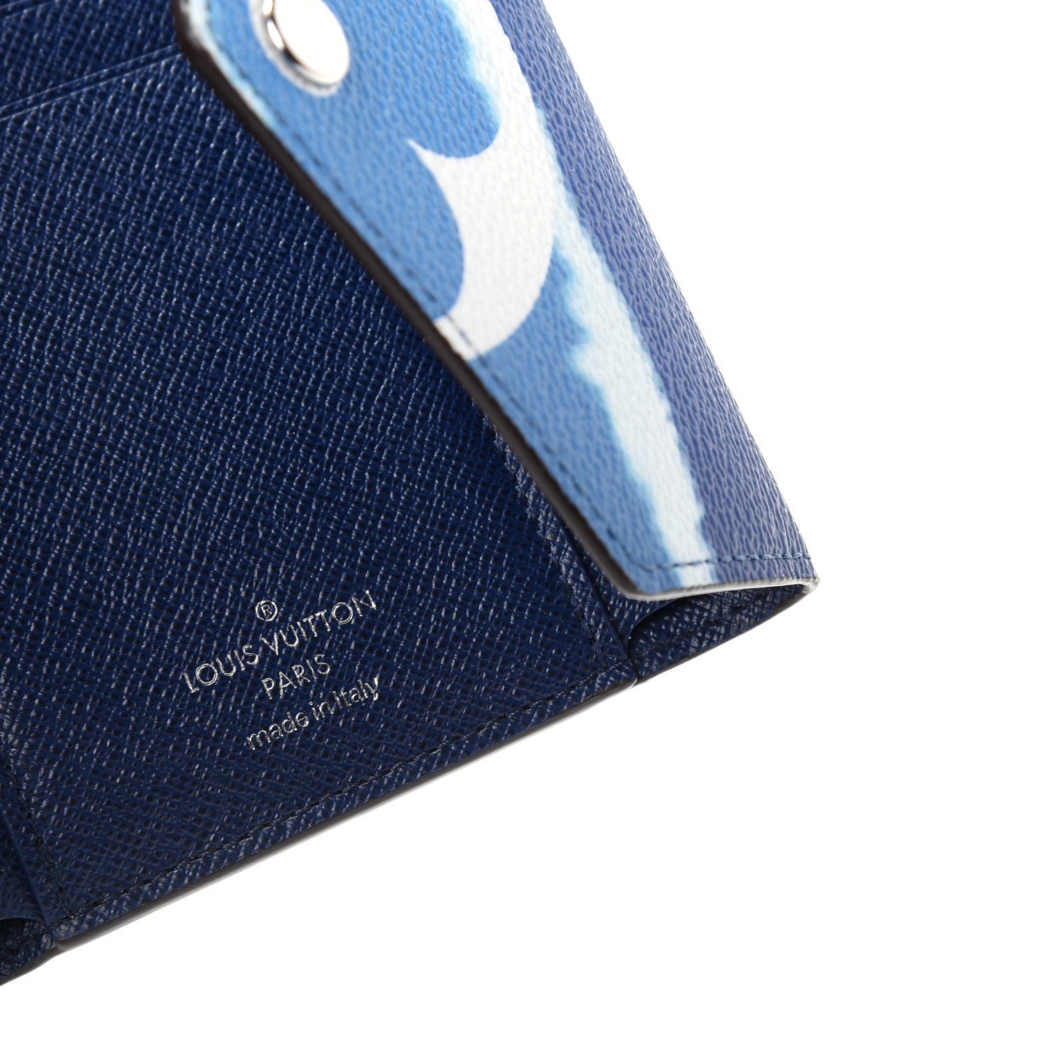 Louis Vuitton Monogram Escale Victorine Wallet Blue 6 of 8