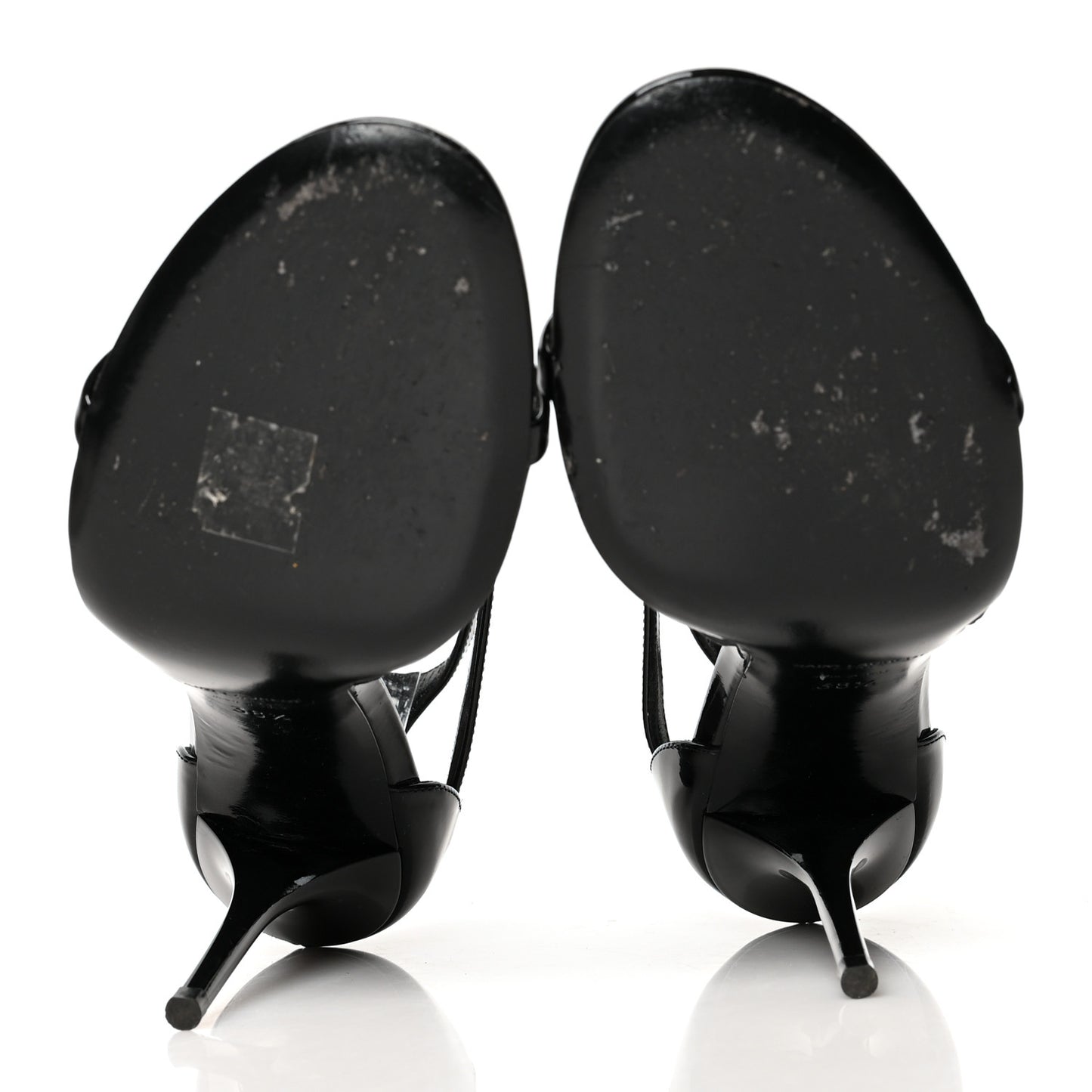 Patent Cassandra 100 Sandals 38.5 Black