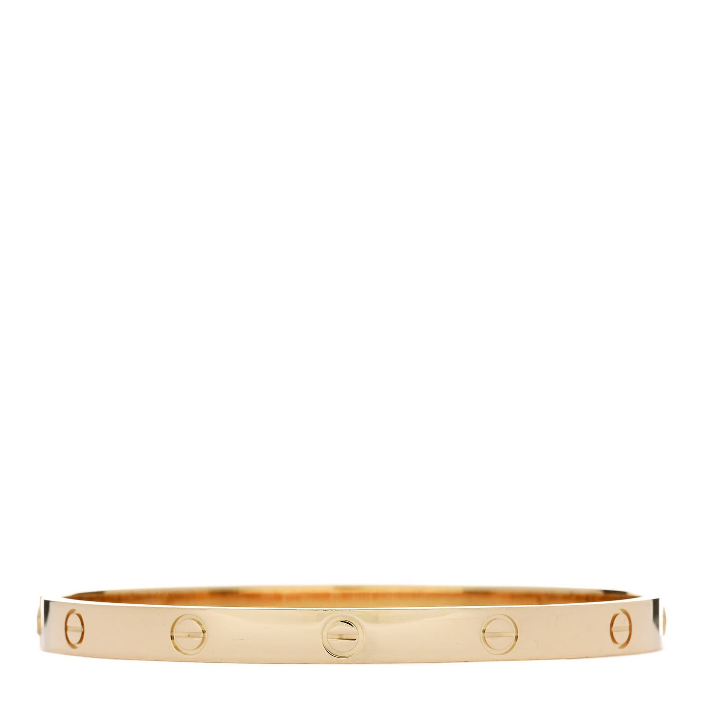 18K Yellow Gold LOVE Bracelet 20