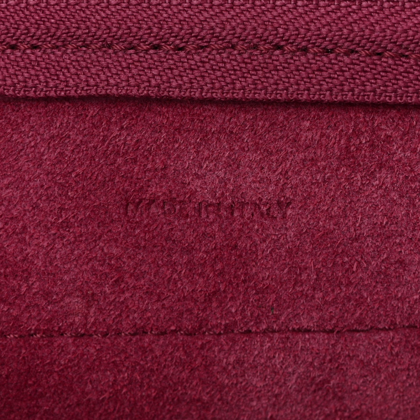 Grained Calfskin Nano Belt Bag Acai
