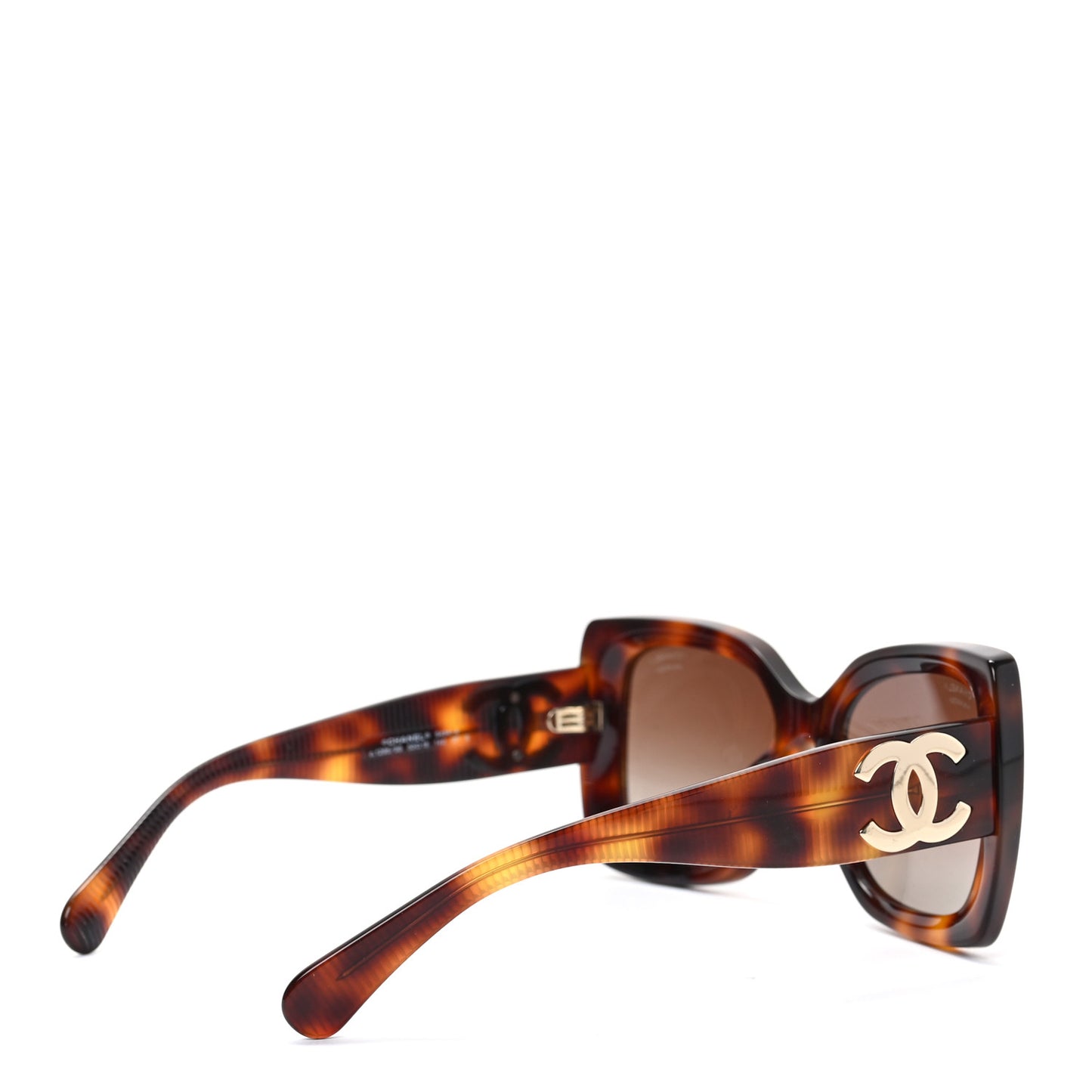 Square Polarized CC Sunglasses 5494-A Tortoise Brown
