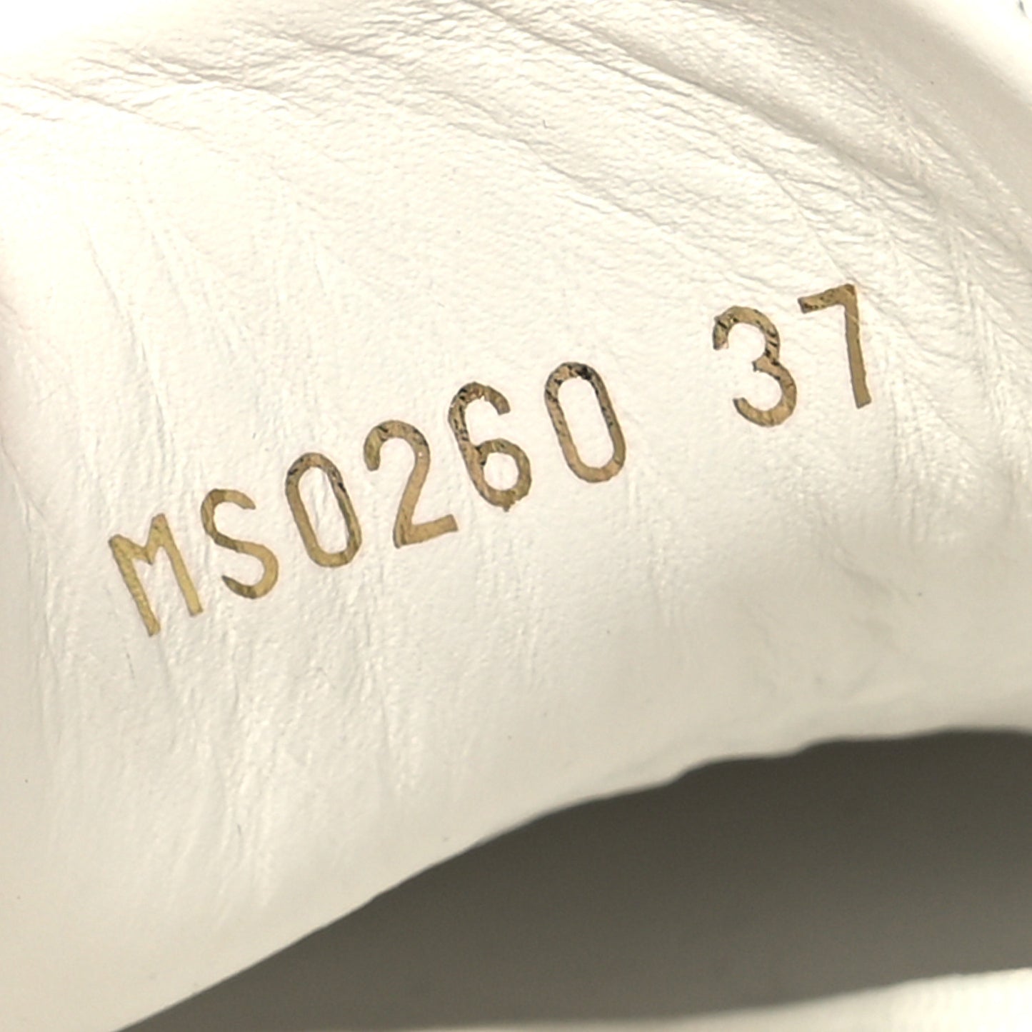 Calfskin Monogram Frontrow Sneakers 37 White Black