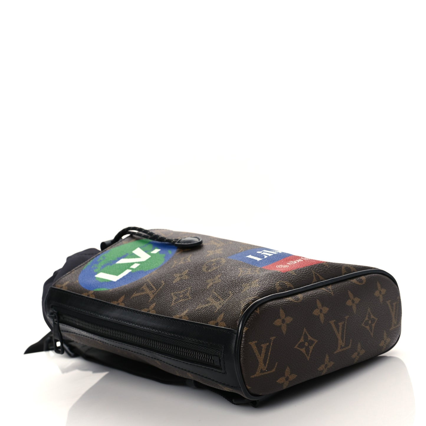 Monogram Chalk Sling Bag Marron