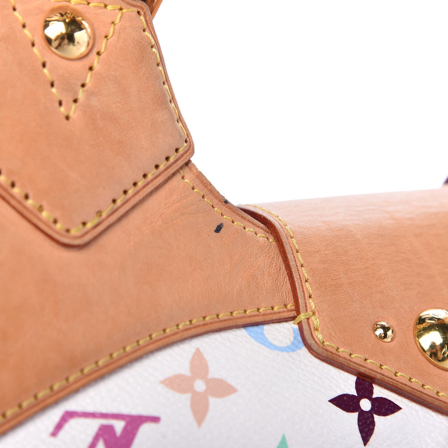 Louis Vuitton Monogram Multicolor Ursula White 9 of 9