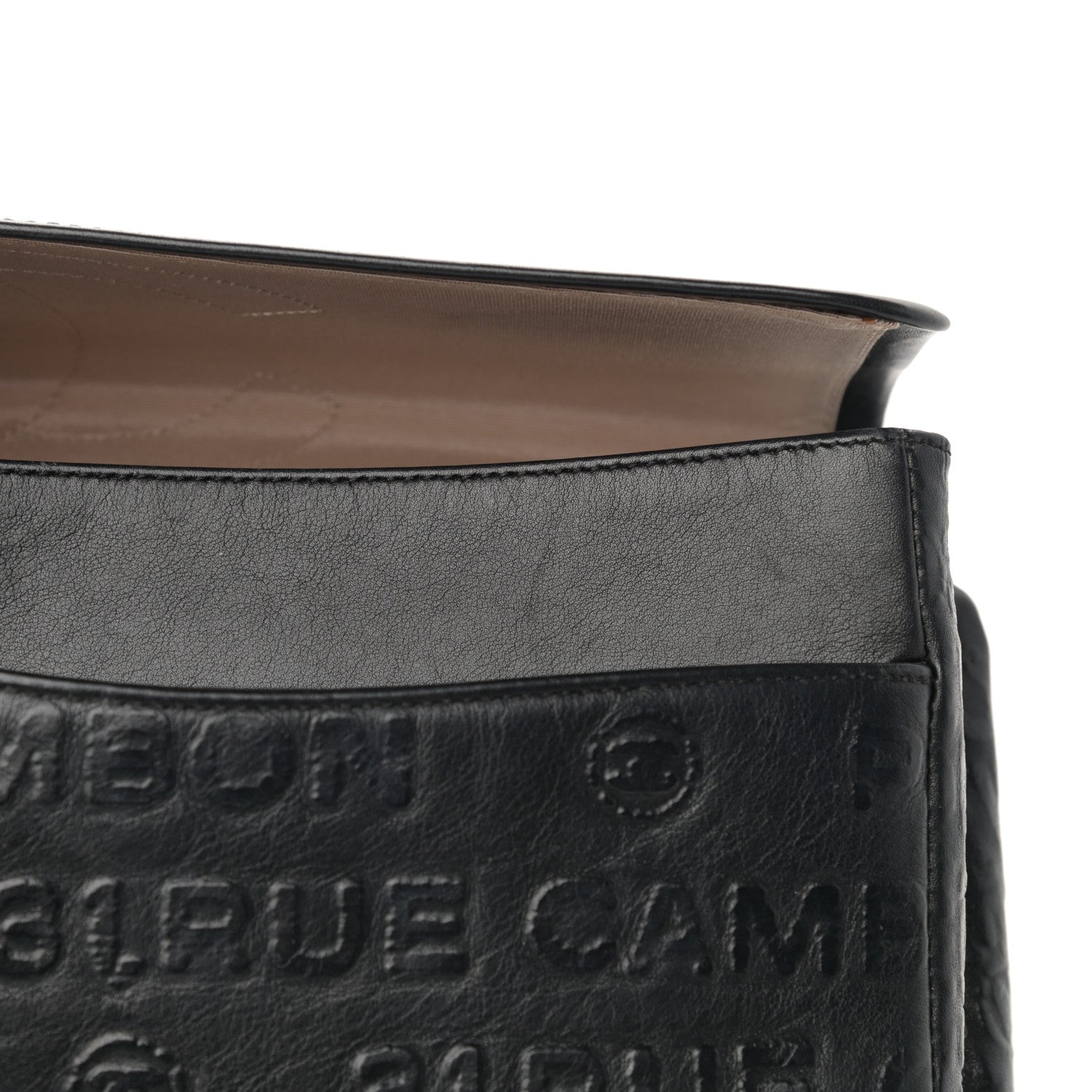 Chanel Calfskin Unlimited Jumbo Double Flap Black 16 of 22