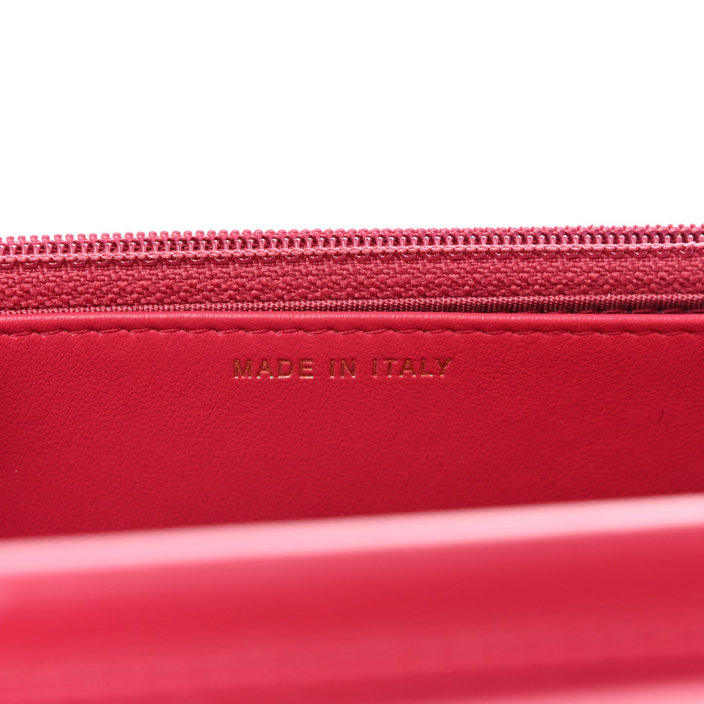 Tweed Calfskin Signe Wallet On Chain WOC Navy Multicolor