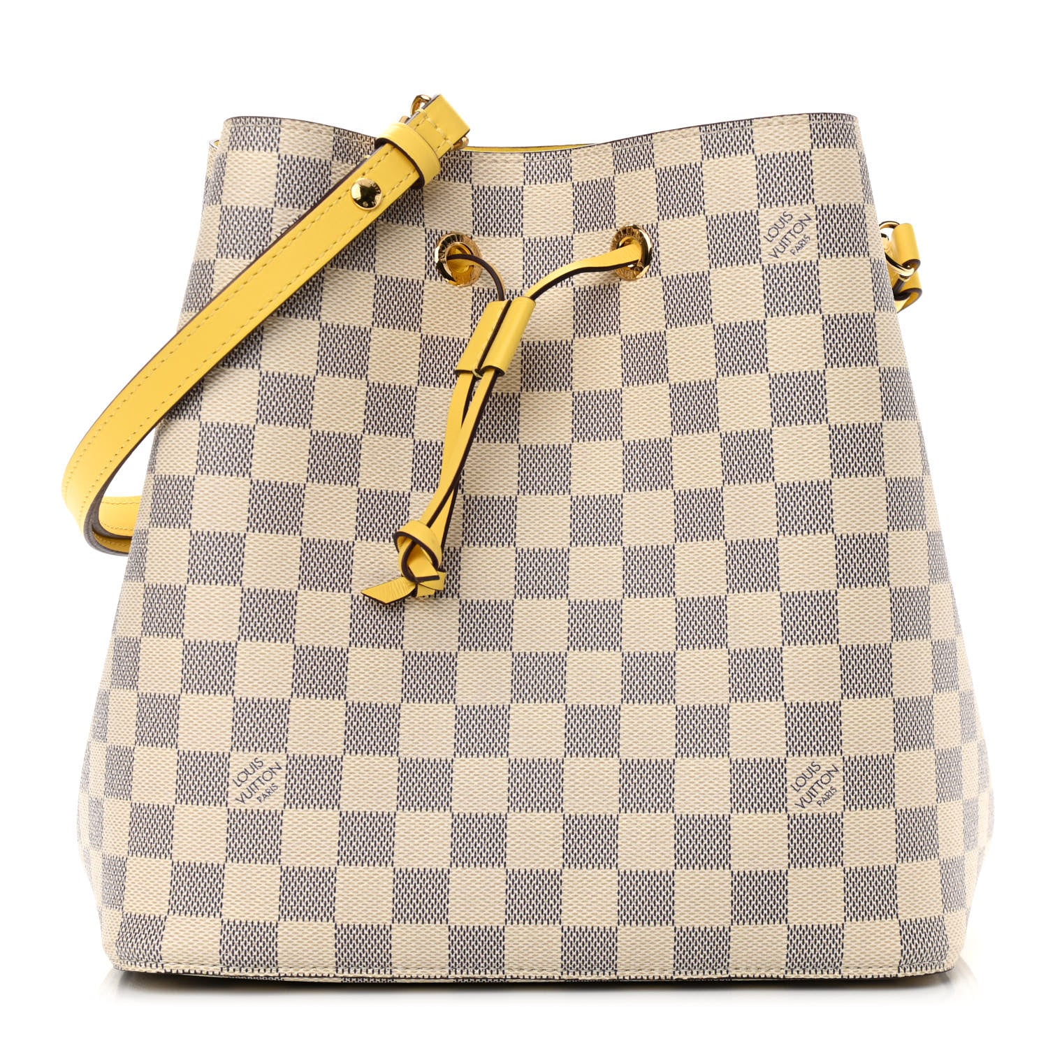 Louis Vuitton Damier Azur Neonoe MM Pineapple 1 of 10