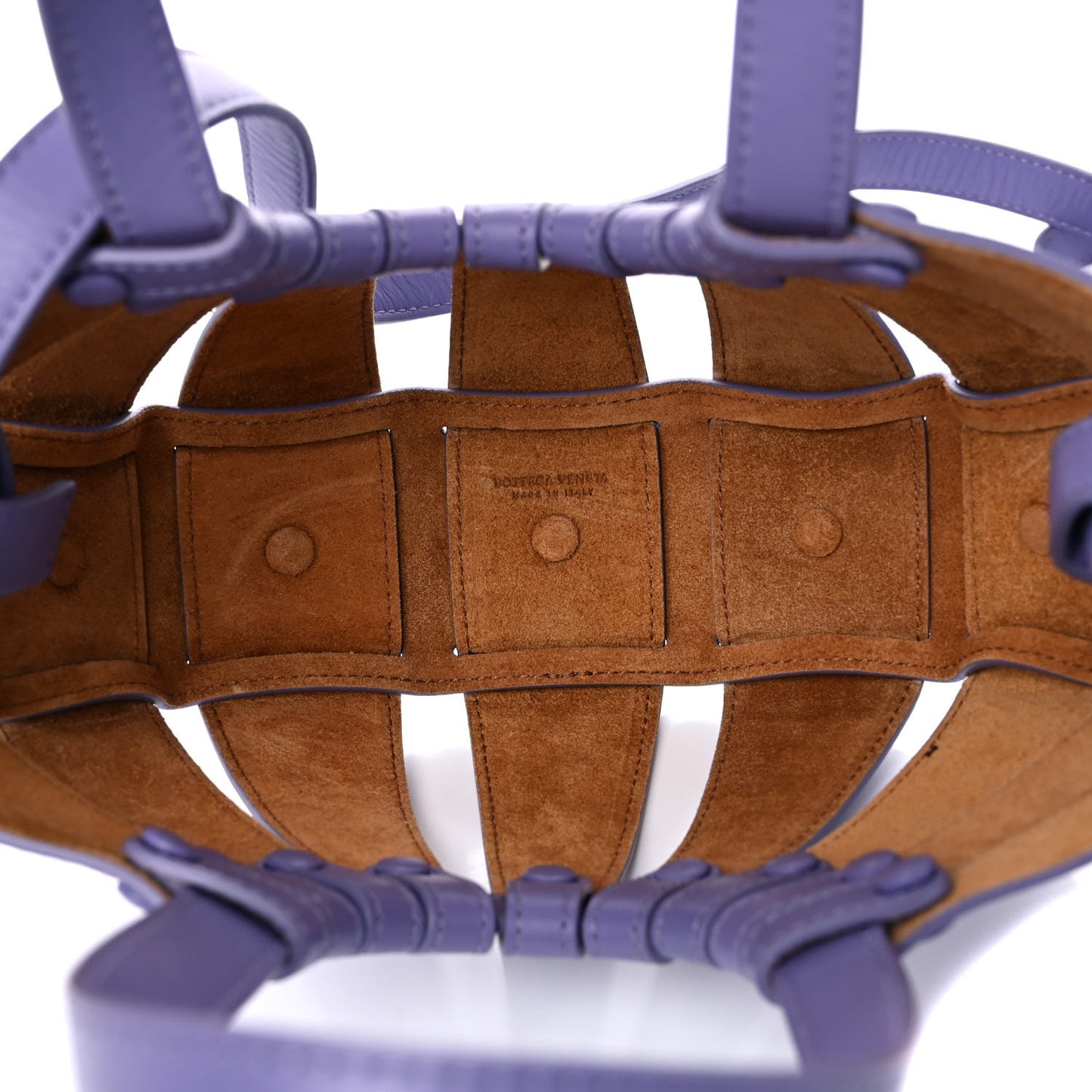 French Calfskin Shell Lavender