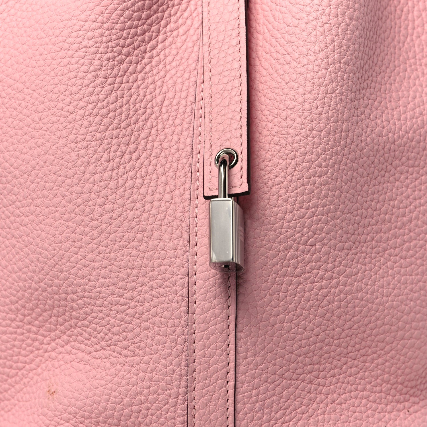 Hermes Taurillon Clemence Picotin Lock 18 PM Rose Sakura 8 of 12