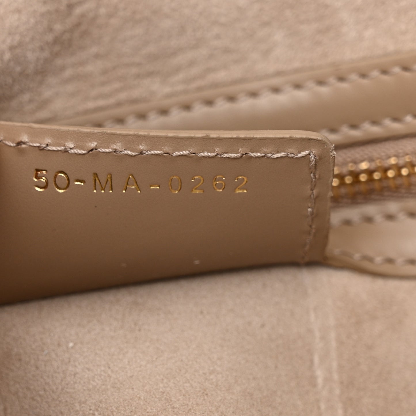 Calfskin Macrocannage Small Diorcamp Messenger Sand