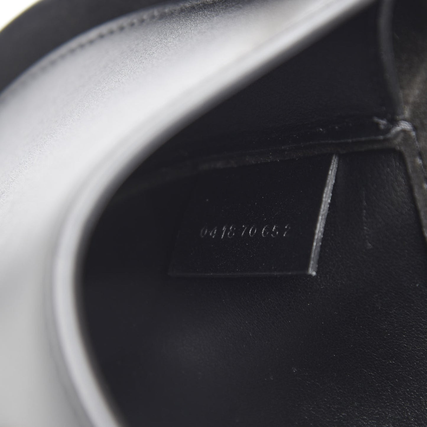 Grained Calfskin Large Tess Bag Black
