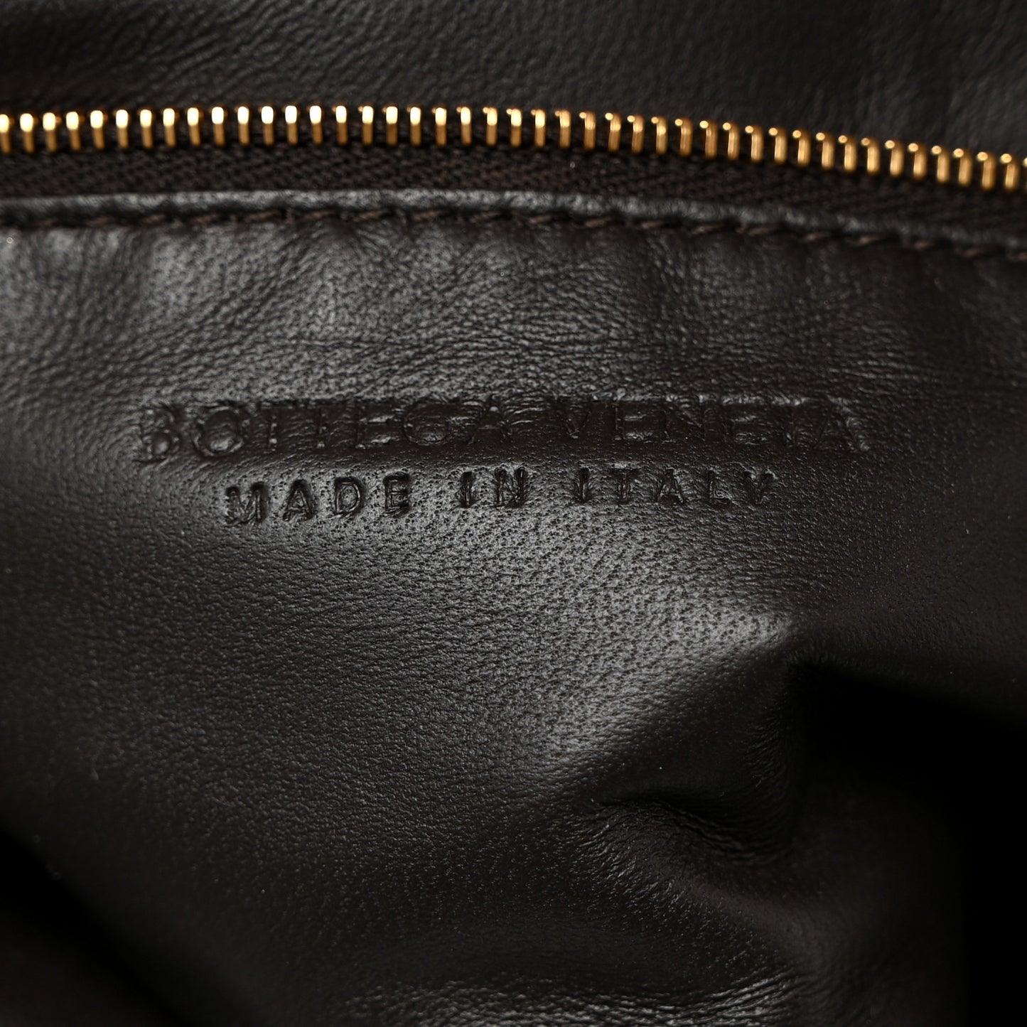 Nappa Maxi Intreccio Padded Cassette Crossbody Bag Fondente