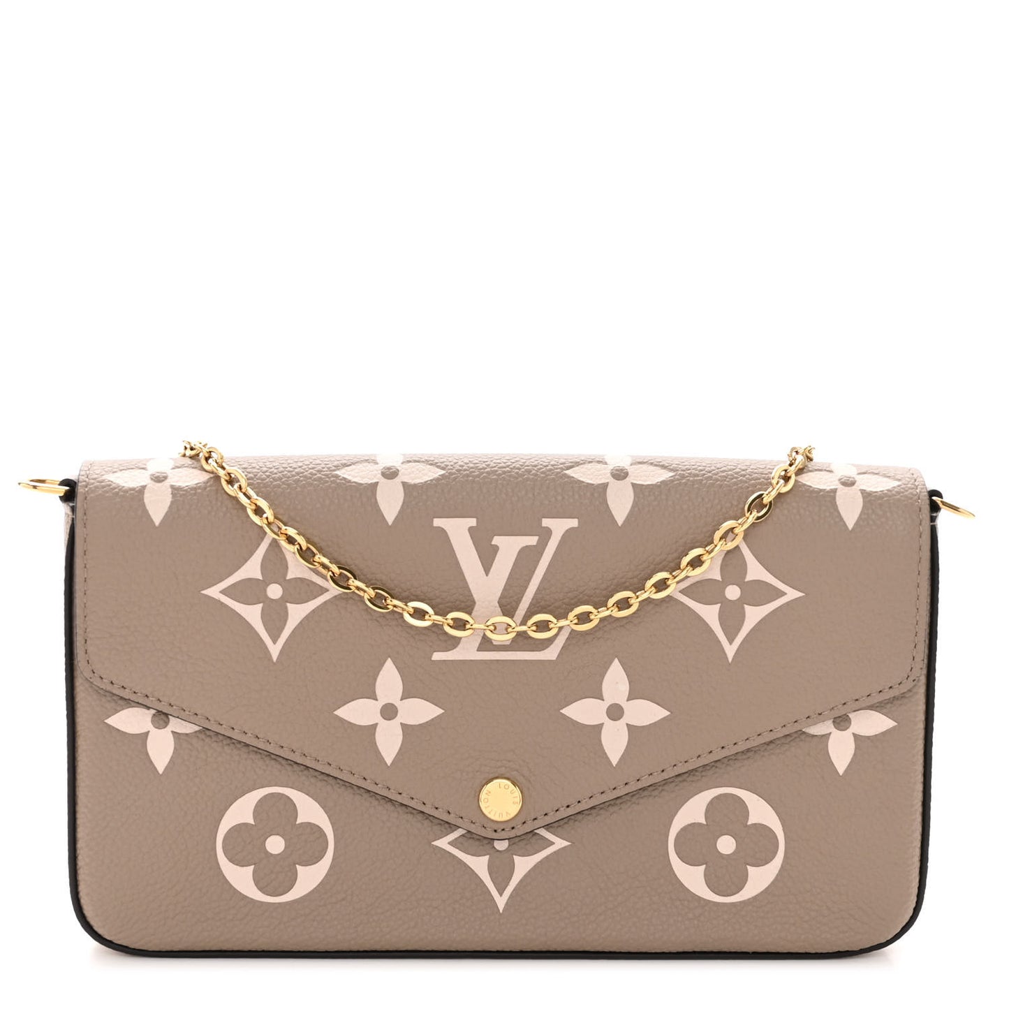 Empreinte Monogram Giant Felicie Pochette Tourterelle Creme