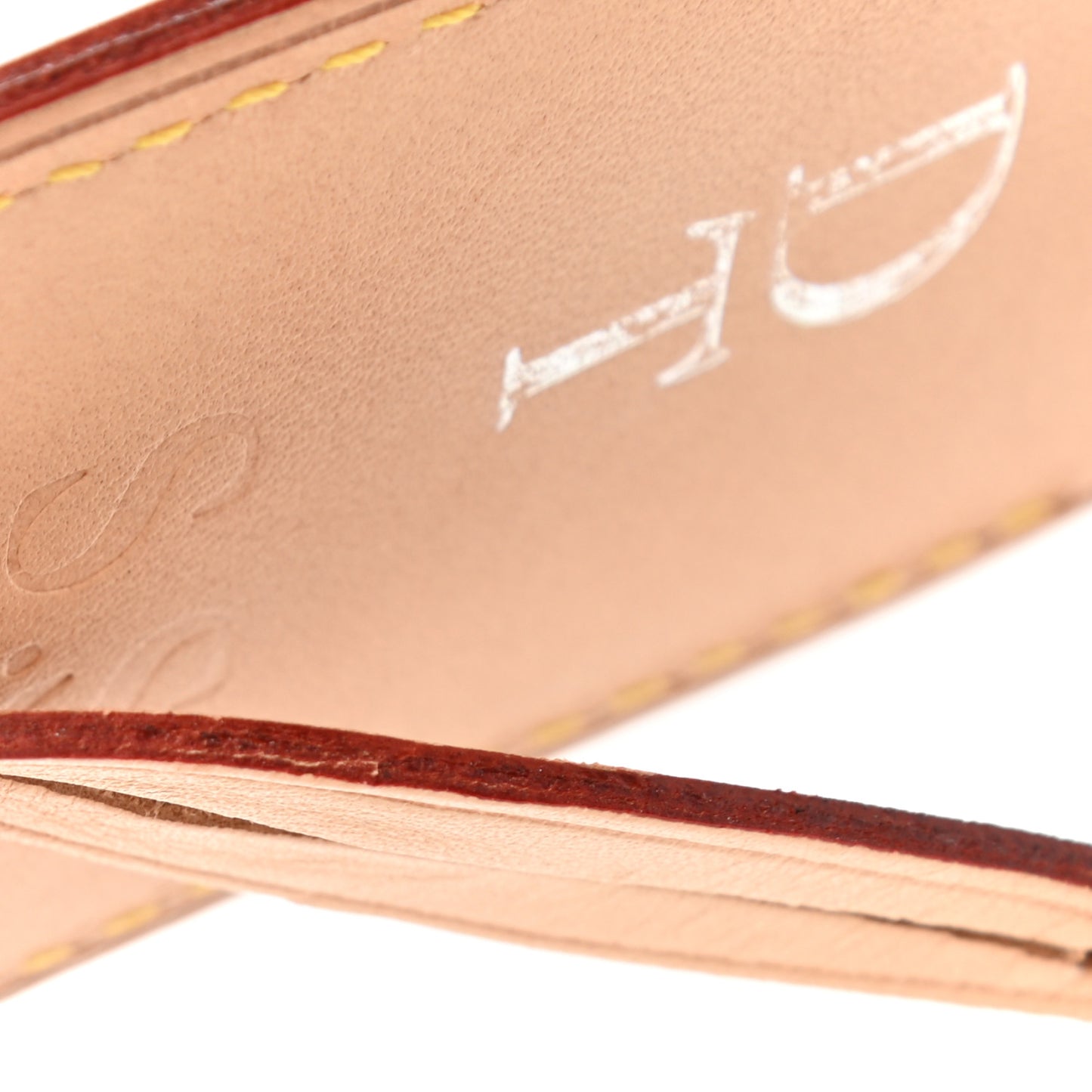Vachetta Luggage Tag