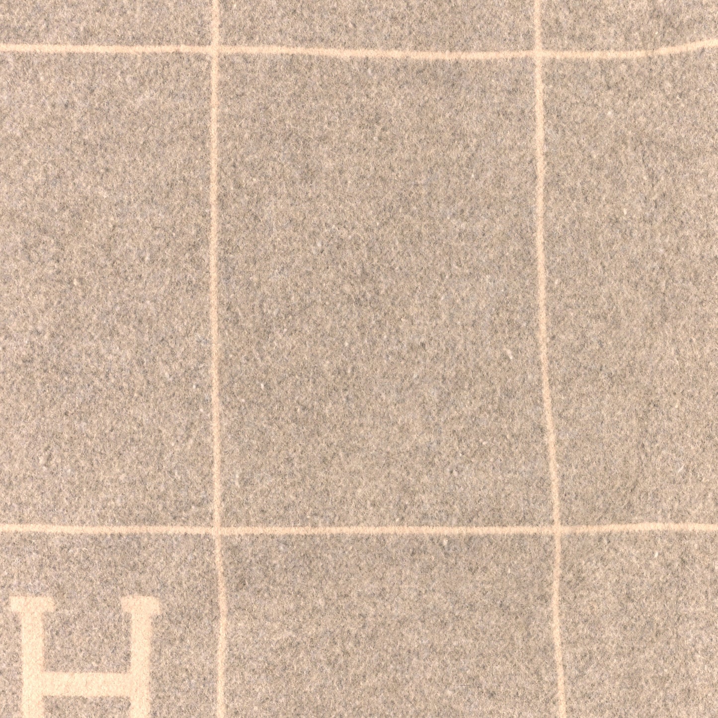 Wool Cashmere Avalon III Blanket Coco Camomille