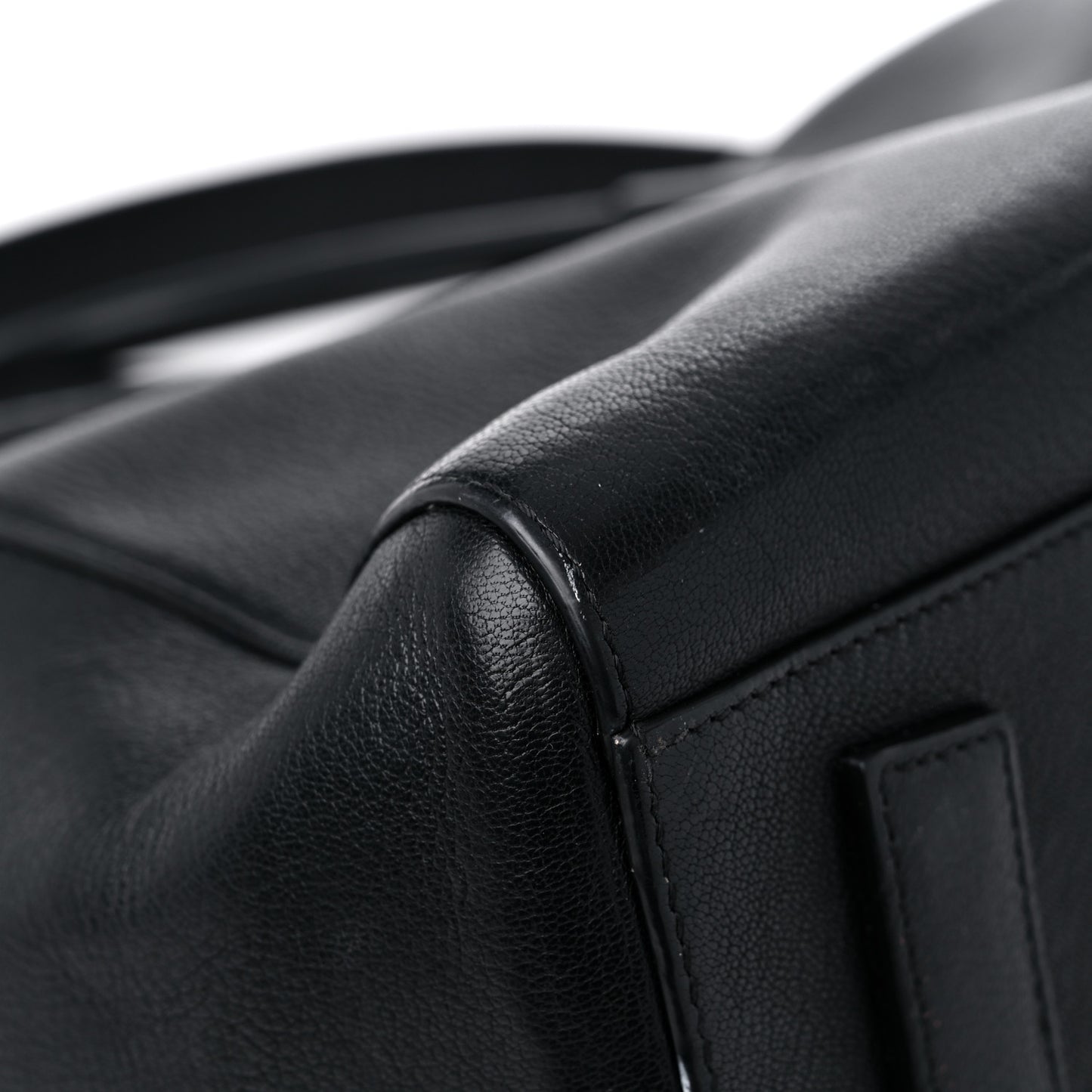 Sugar Goatskin Large Antigona Black