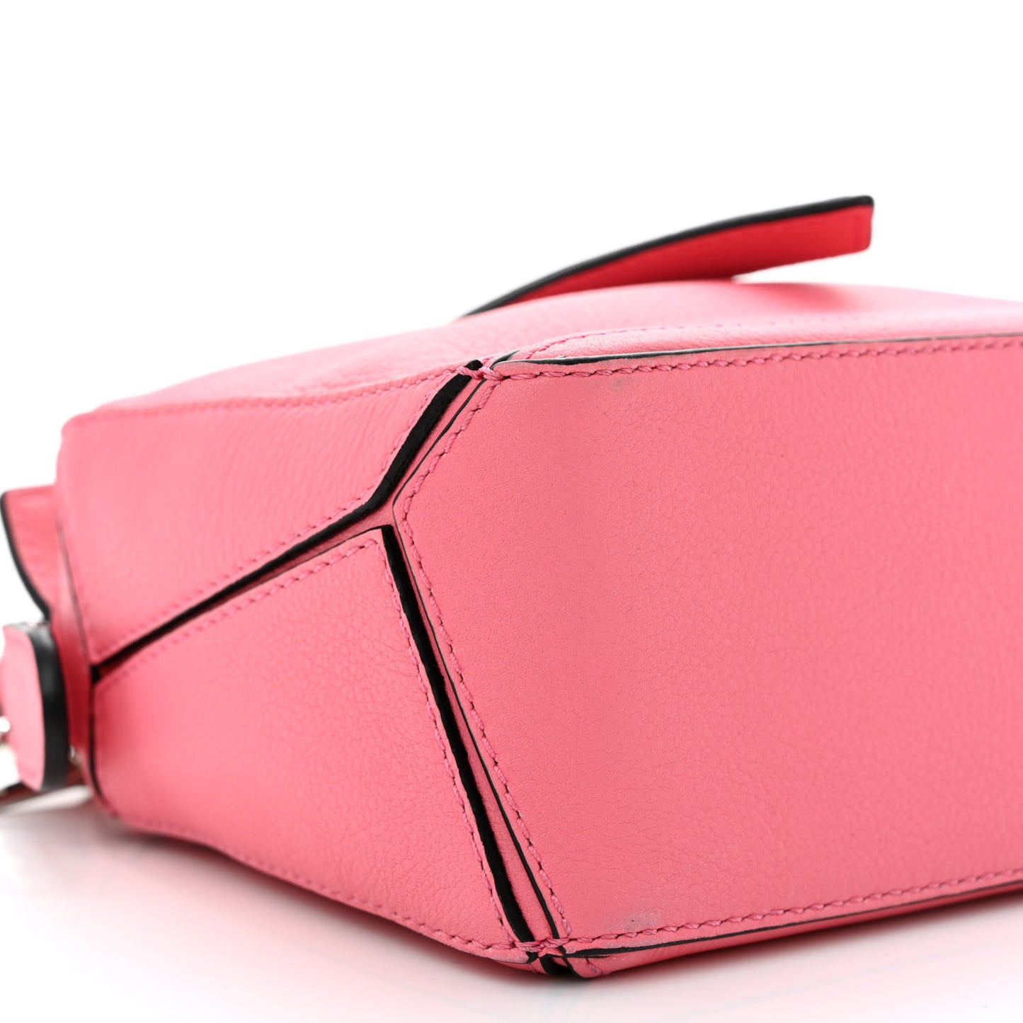 Calfskin Mini Puzzle Bag Wild Rose