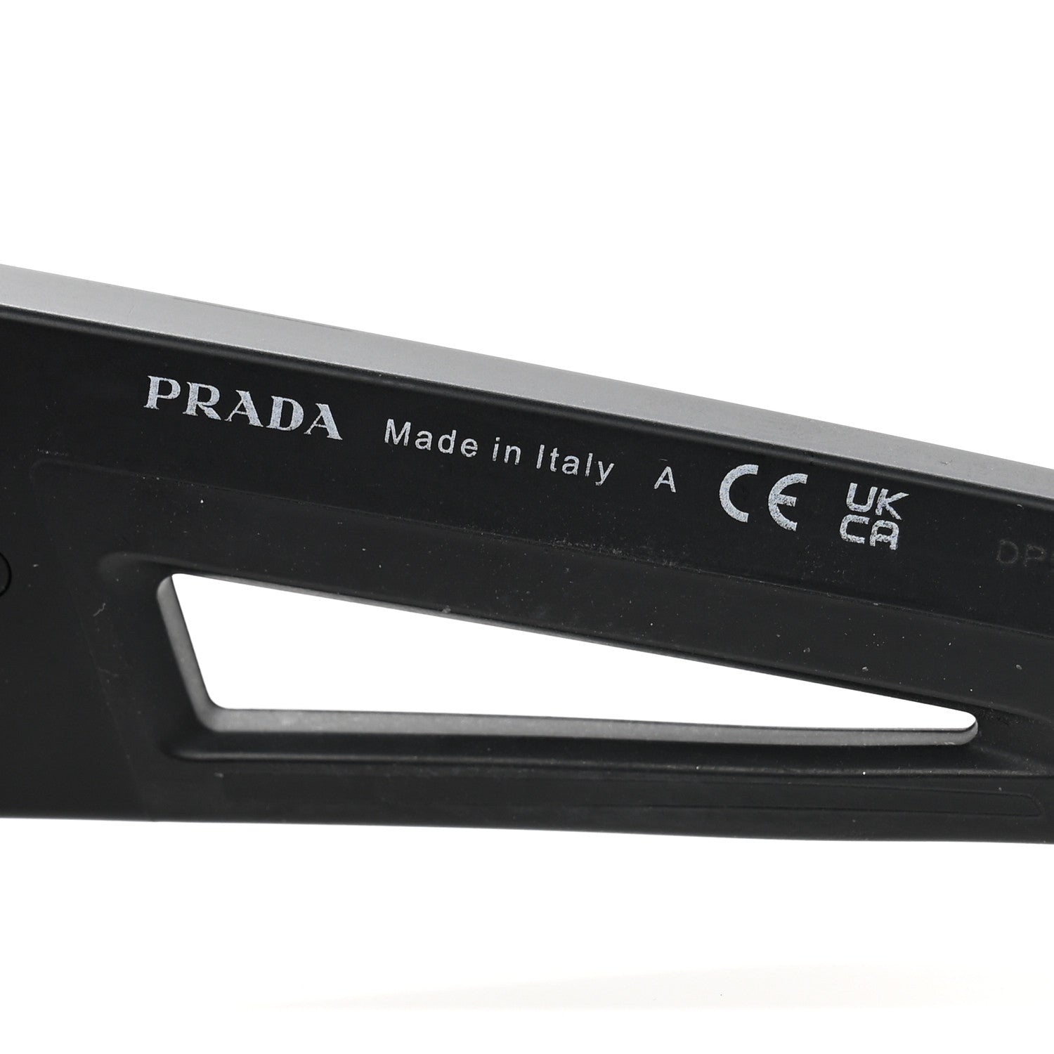Prada Metal Rubber Linea Rossa Sport Sunglasses SPS 02Y Black 5 of 8
