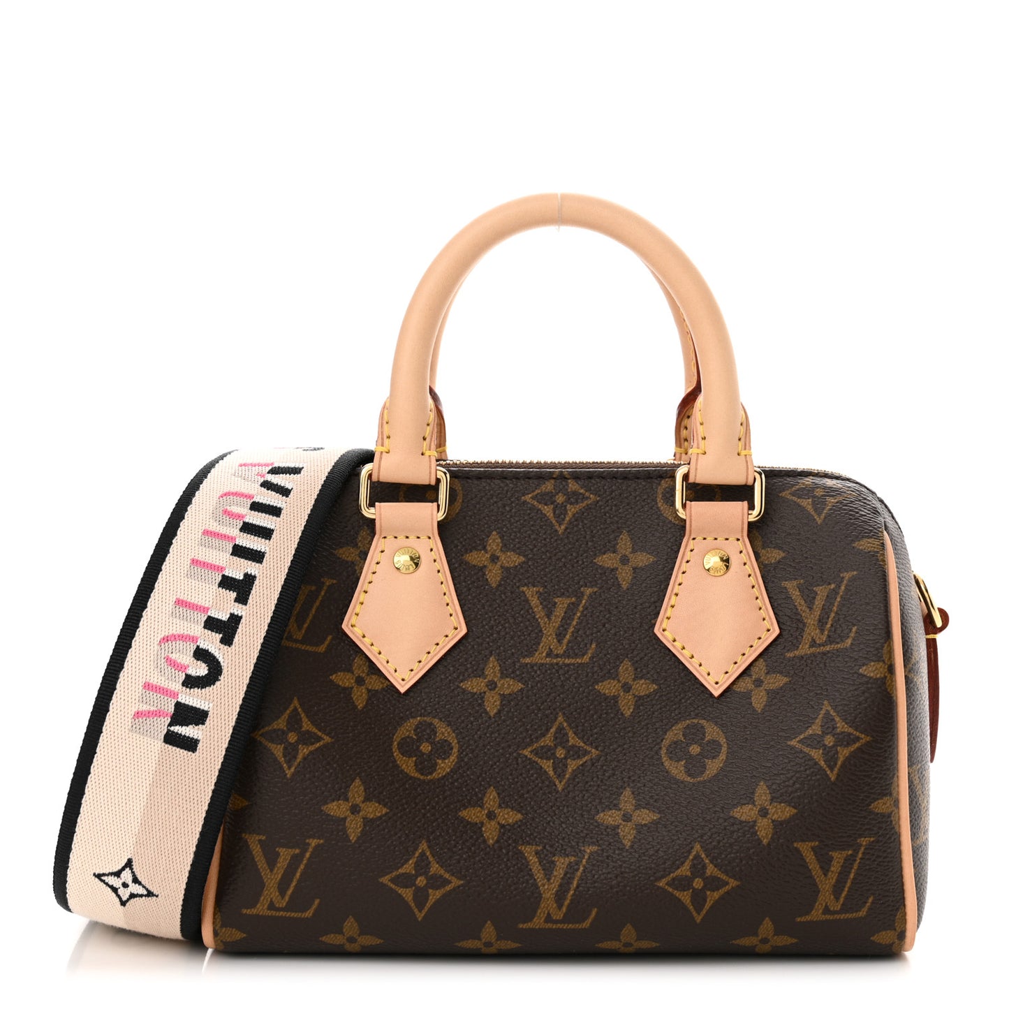 Monogram Speedy Bandouliere 20 Black
