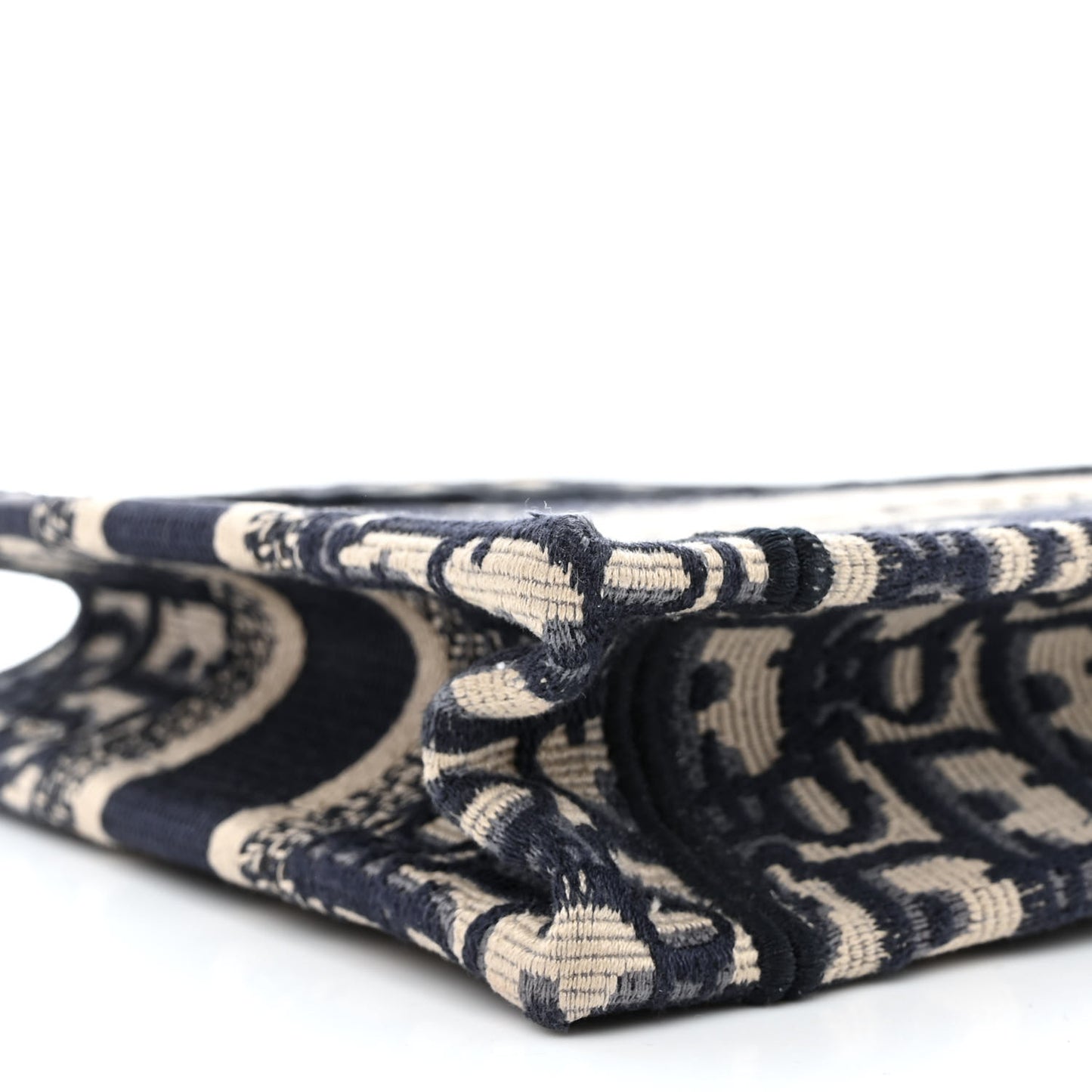 Oblique Mini Book Tote Blue Multicolor