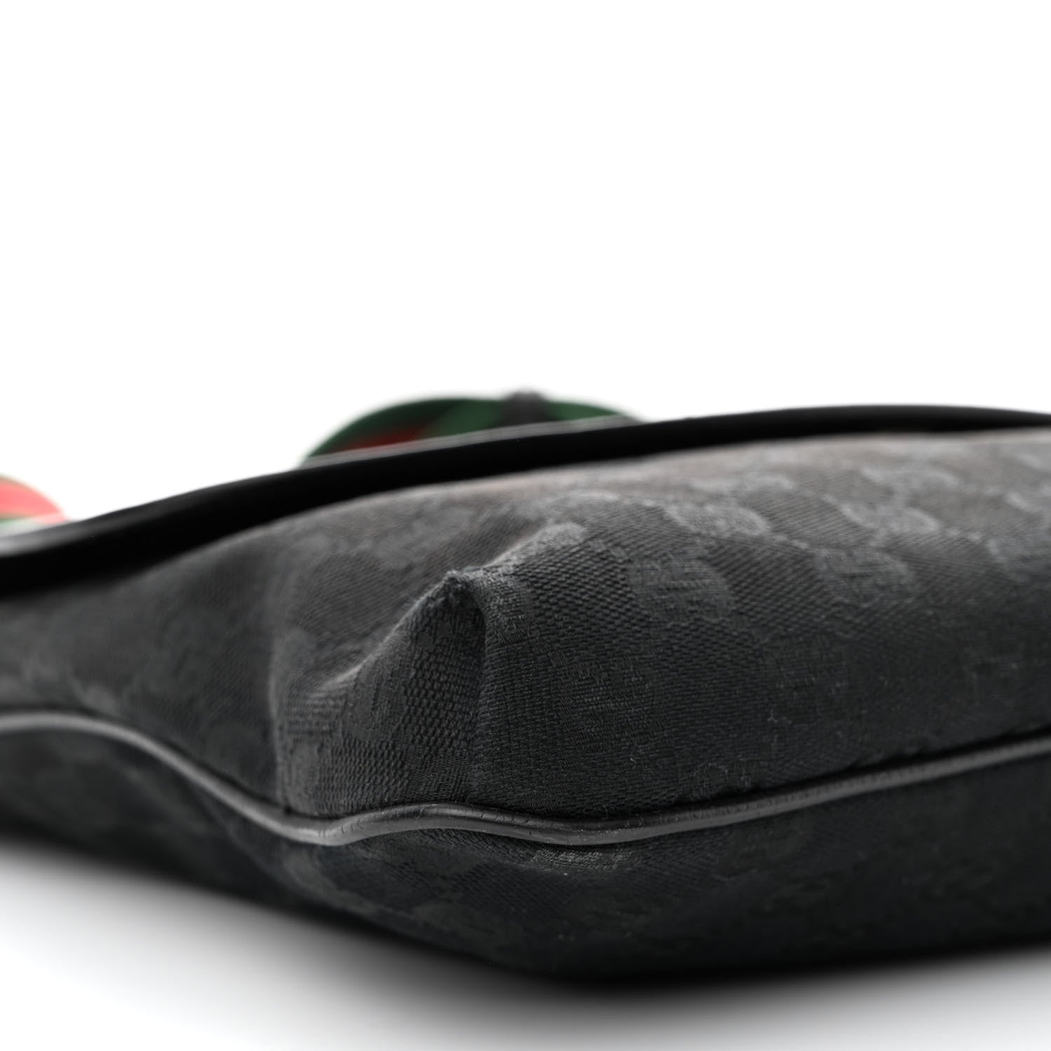 Gucci Monogram Signature Web Small Messenger Black 9 of 18