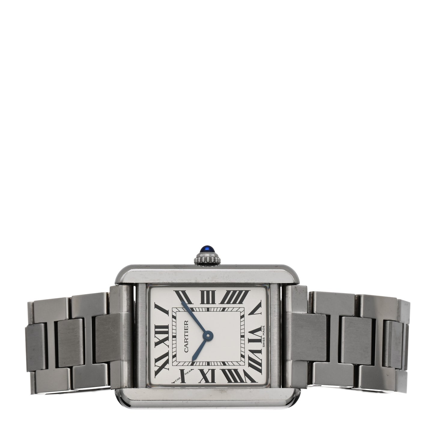 Stainless Steel 24mm Tank Solo Quartz Watch
