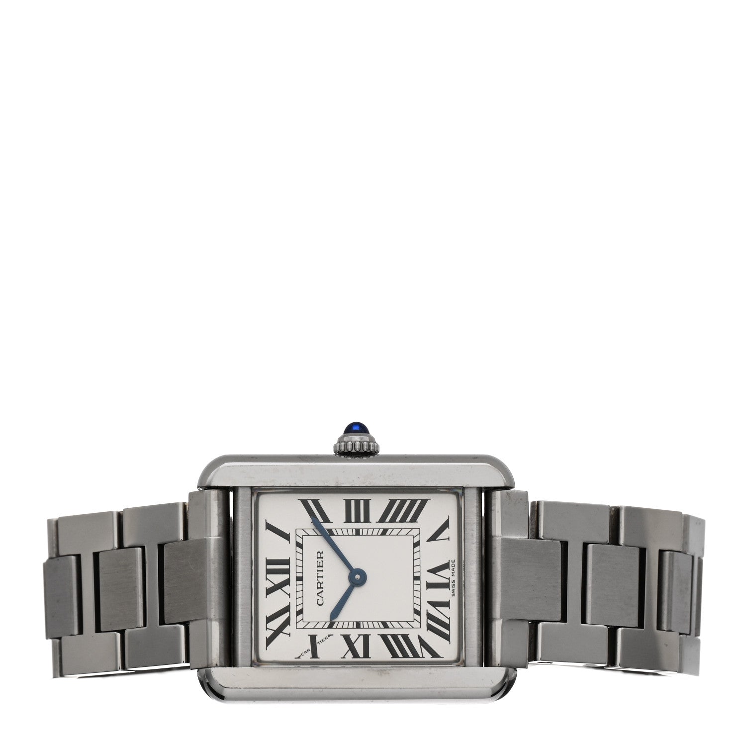 Cartier Stainless Steel 24mm Tank Solo Quartz Watch 2 of 5
