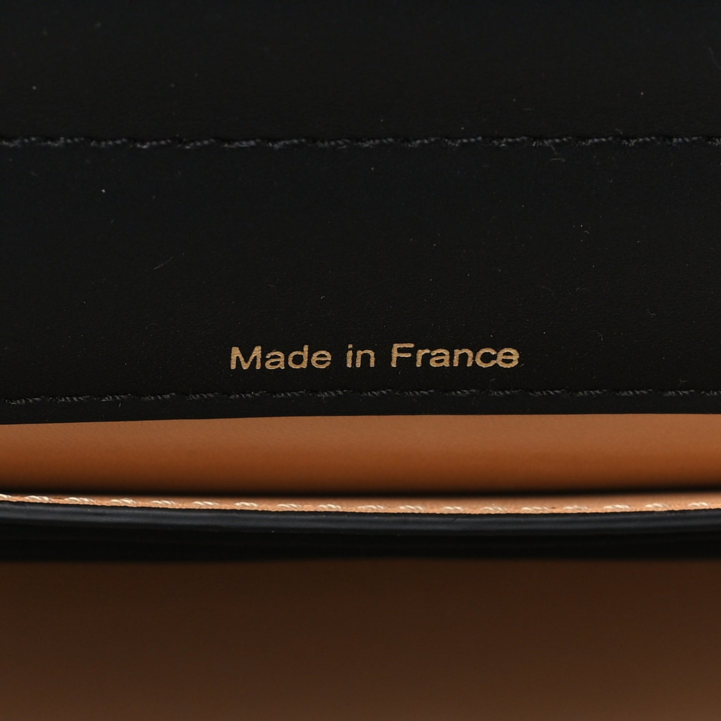 Olen Calfskin Small Lingot Crossbody Black