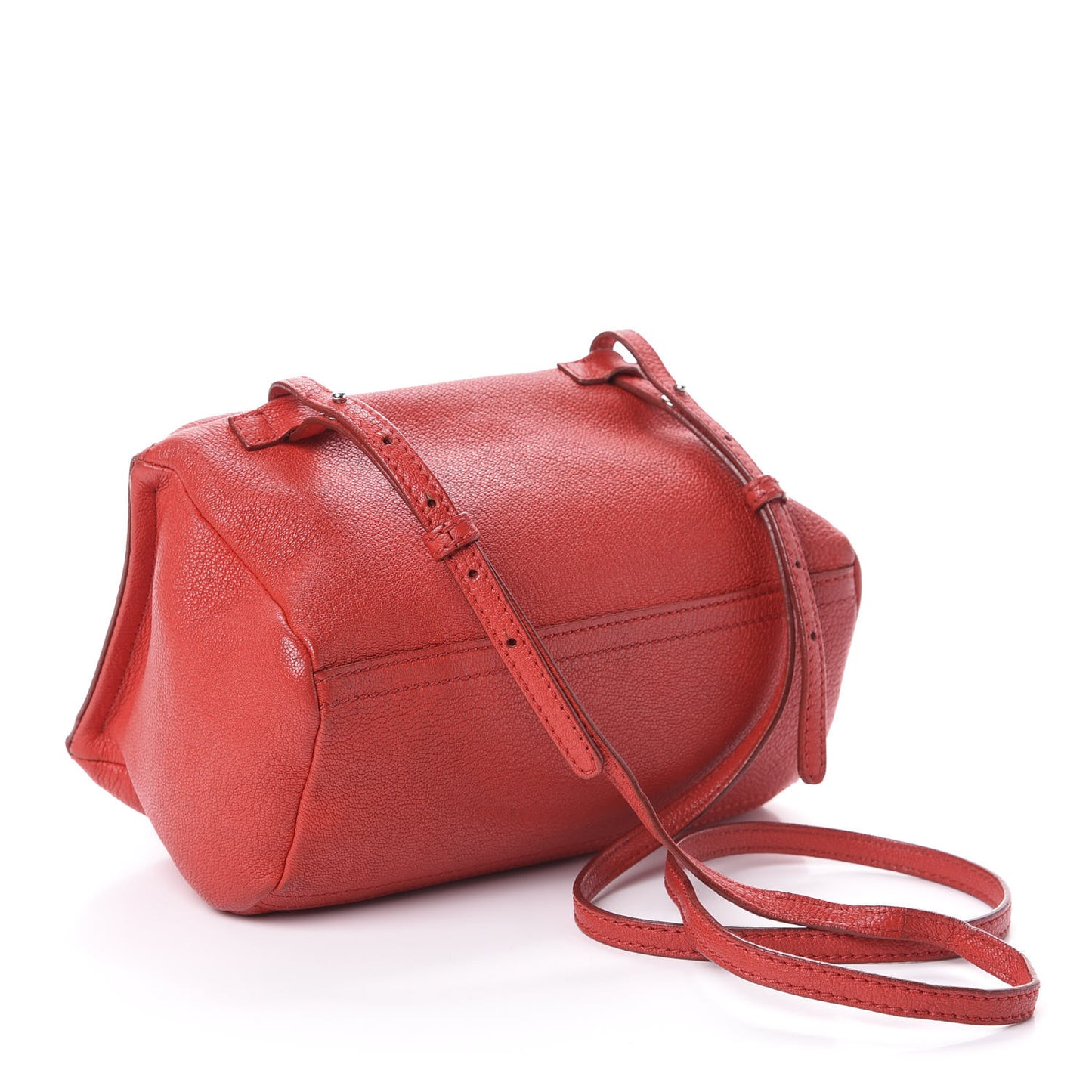 Sugar Goatskin Mini Pandora Red
