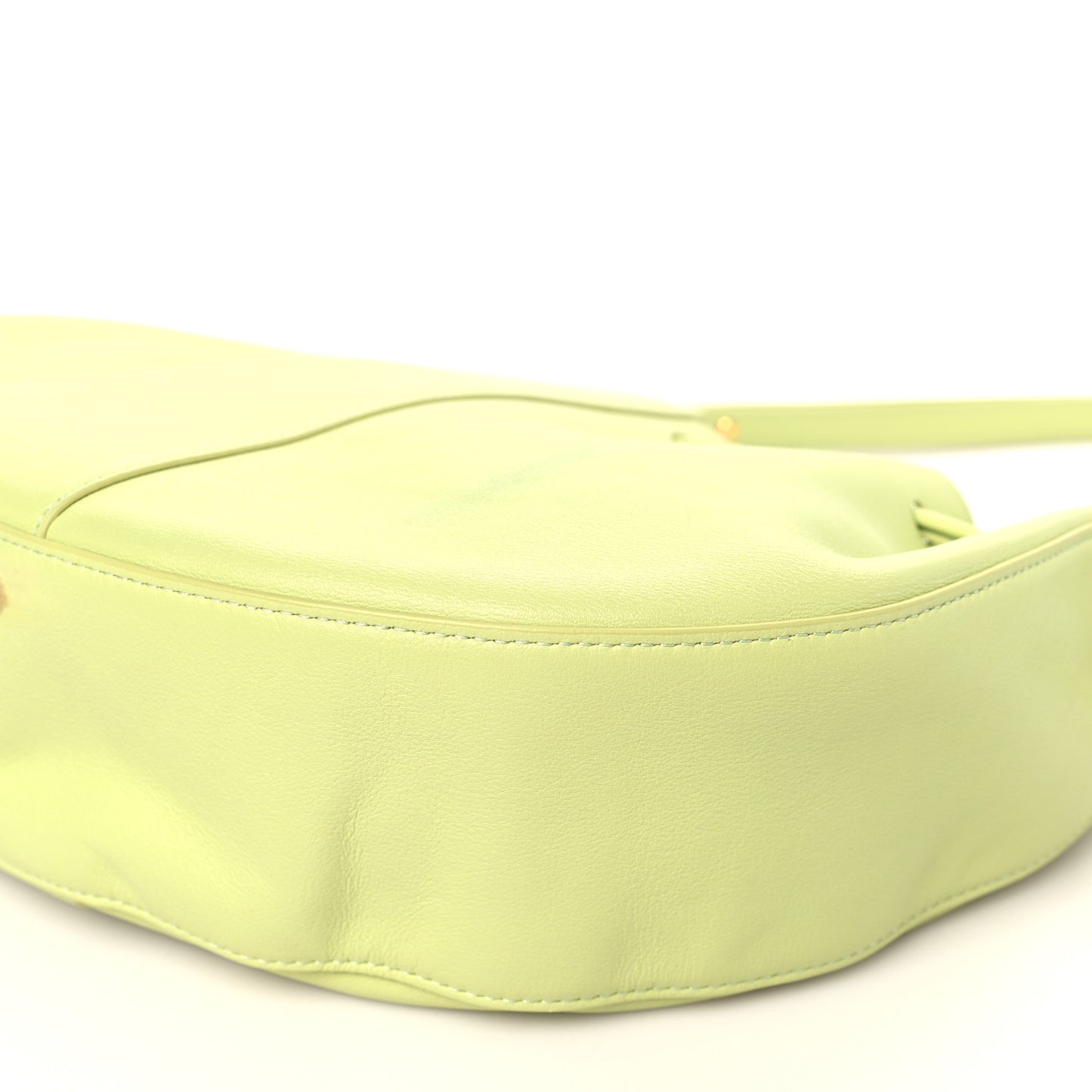 Tumbled Calfskin Lilium Bag Mint