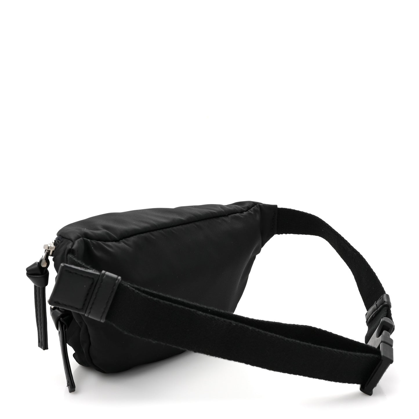 Nylon Logo Belt Bag Black