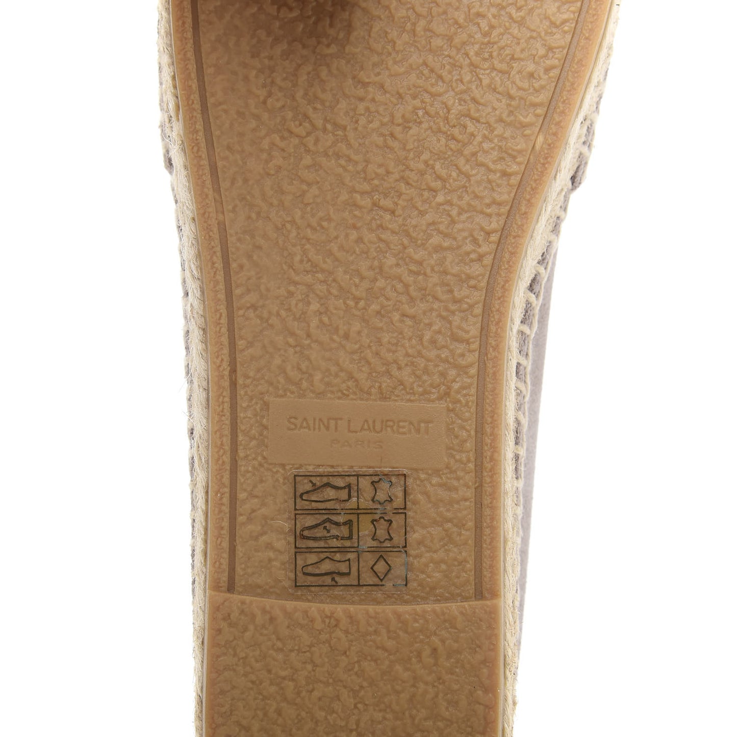 Suede Espadrilles 38.5 Rose Antique