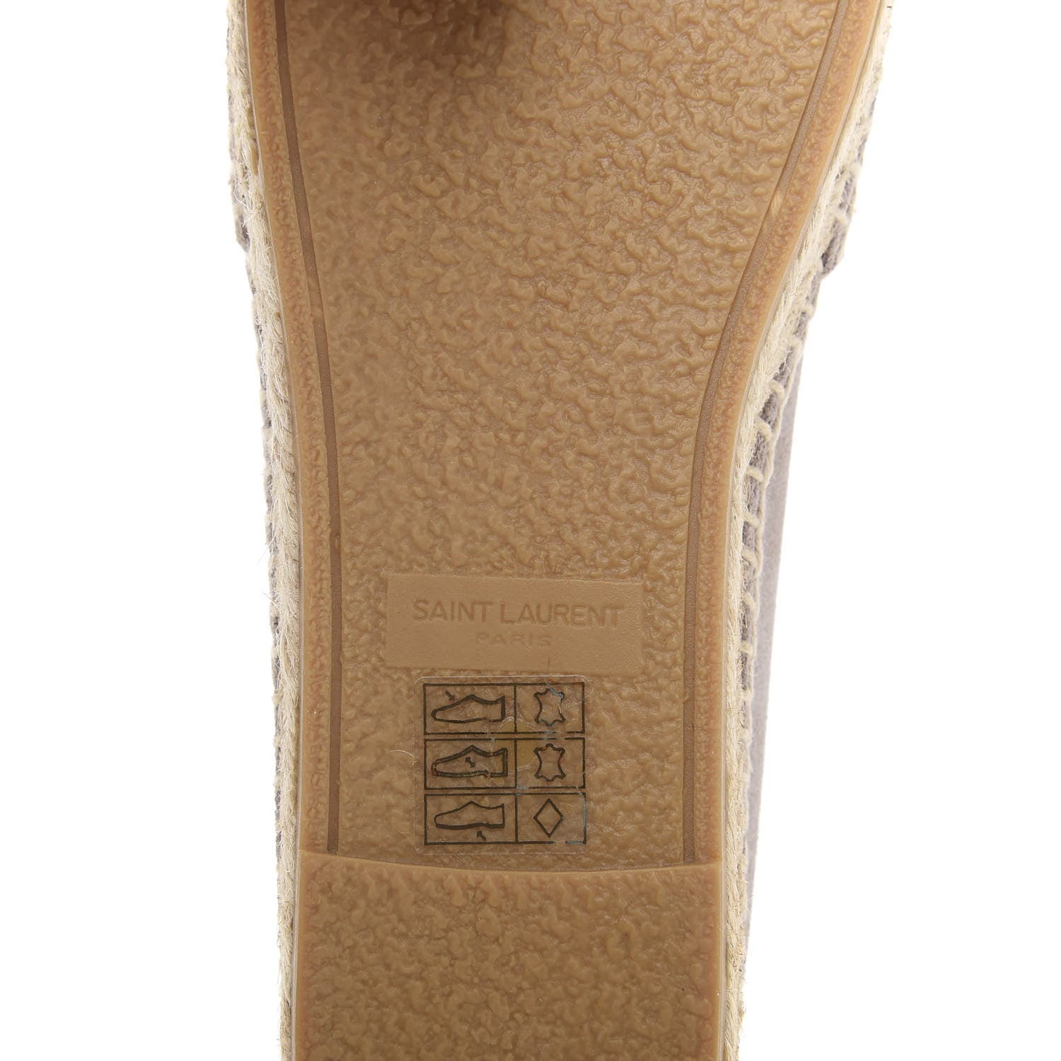 Saint Laurent Suede Espadrilles 38.5 Rose Antique 8 of 10