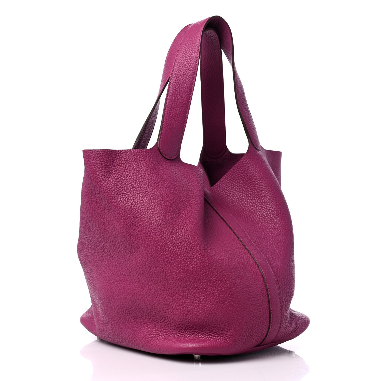 Taurillon Clemence Picotin Lock 26 GM Cyclamen