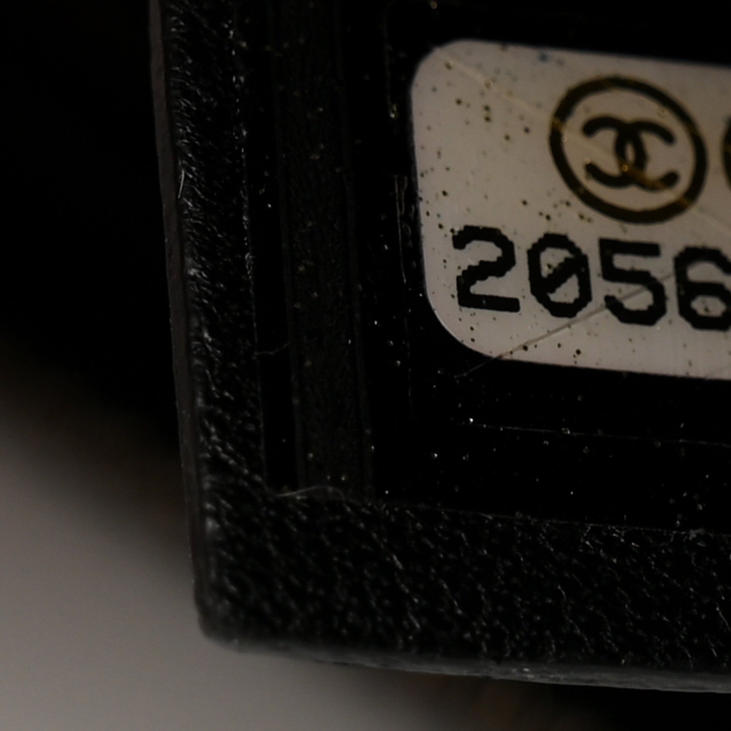 Chanel Perforated Lambskin Quilted Medium Cosmetic Case Black 7 of 11