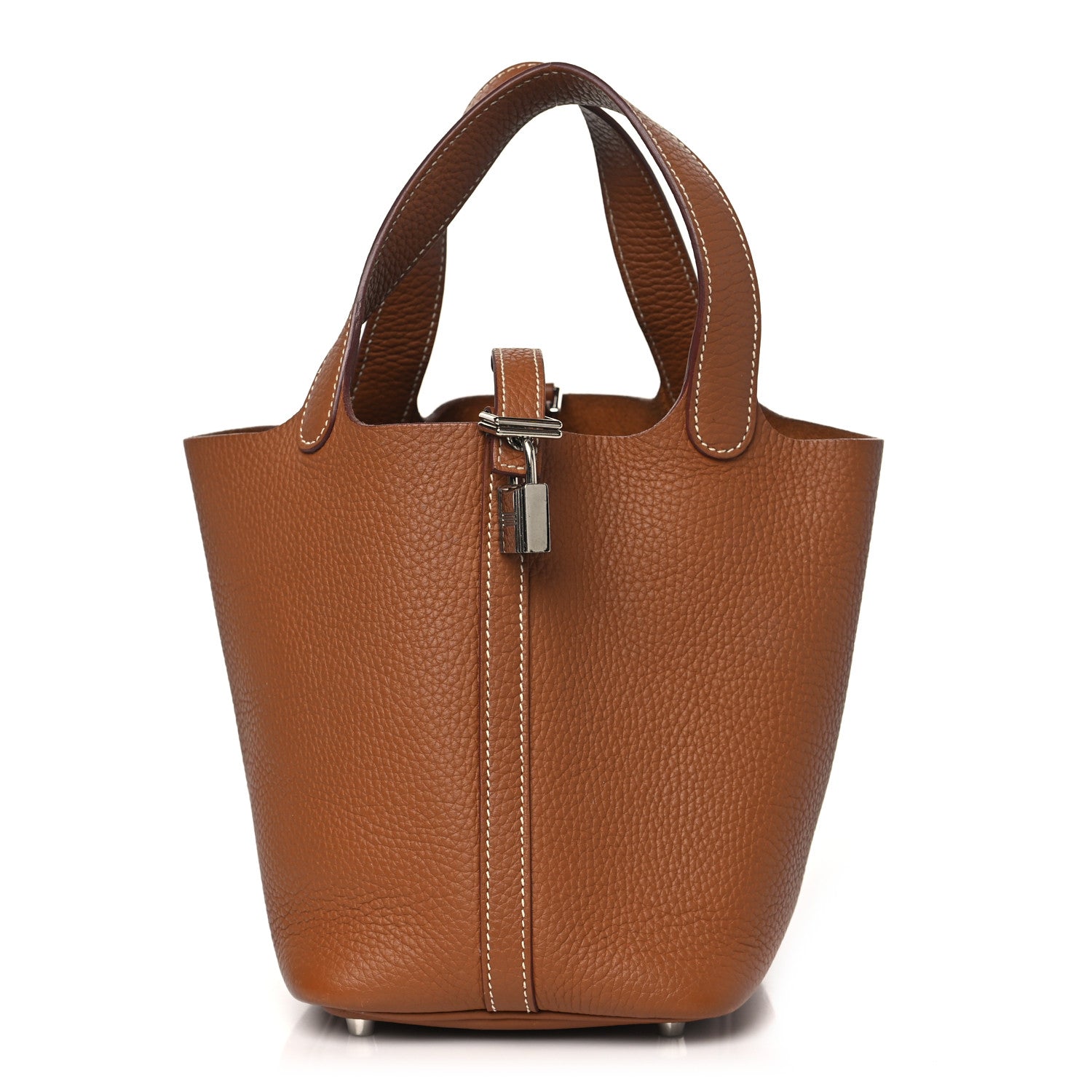 Hermes Taurillon Clemence Picotin Lock 18 PM Gold 1 of 13