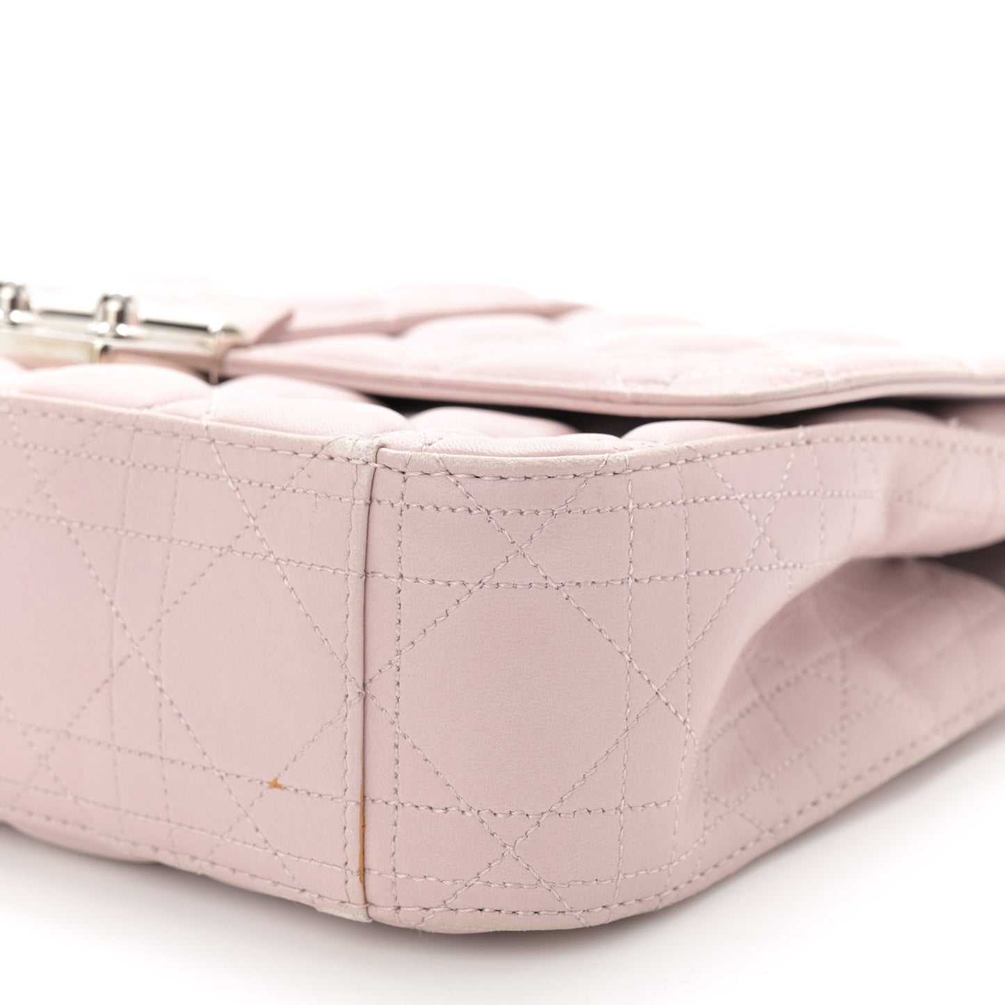 Lambskin Cannage Medium Miss Dior Flap Light Pink