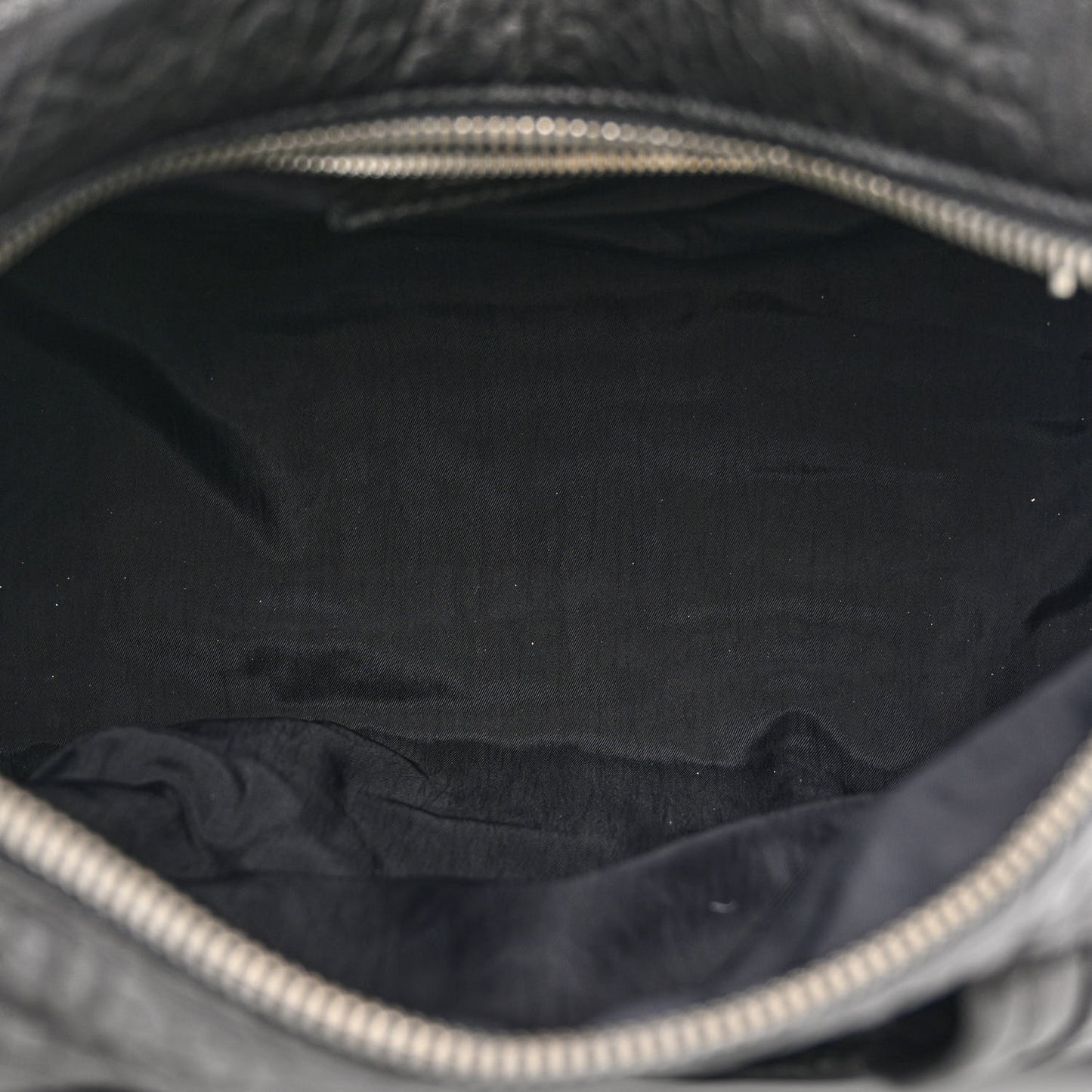 Pebbled Lambskin Rockie Black Nickel Hardware