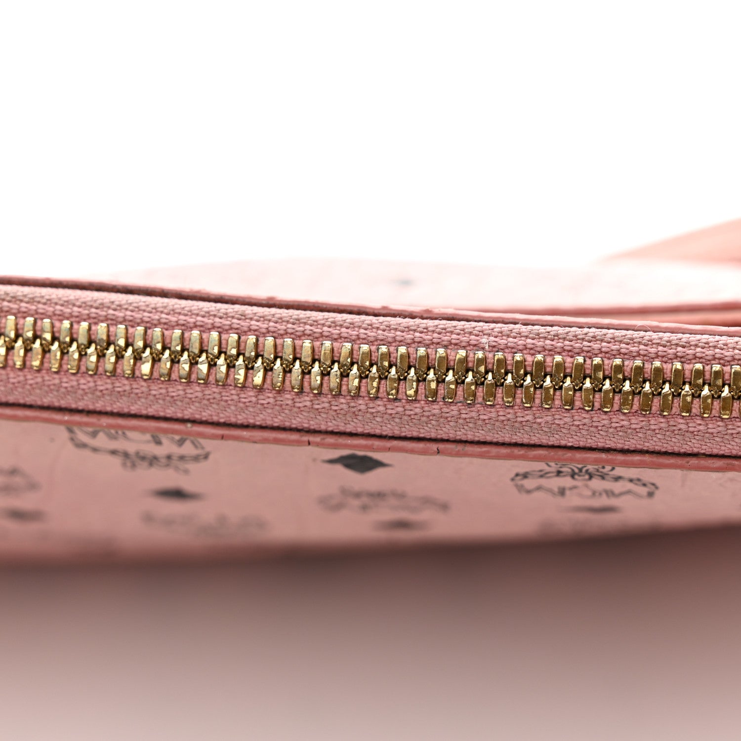 MCM Visetos Medium Crossbody Pouch Light Pink 13 of 19