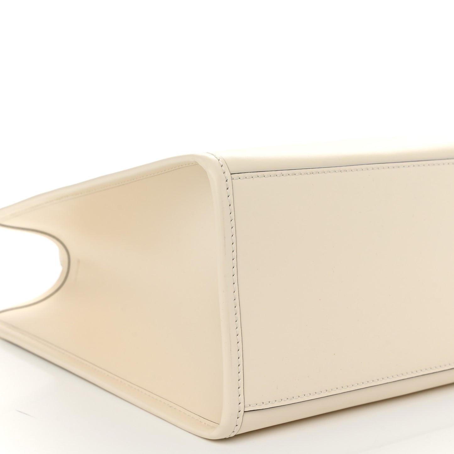 Vitello King Plexiglass Medium Fendi Sunshine Shopper Tote White Ice