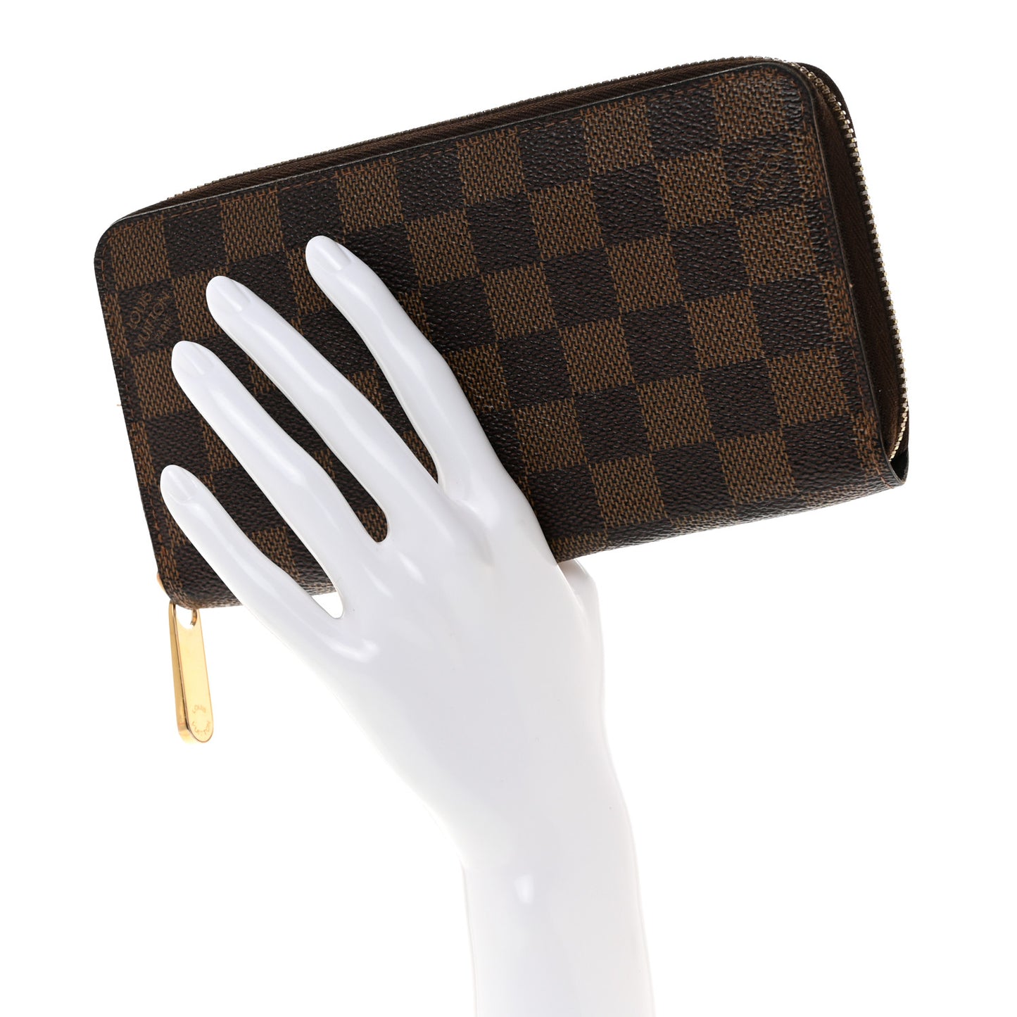 Damier Ebene Zippy Wallet