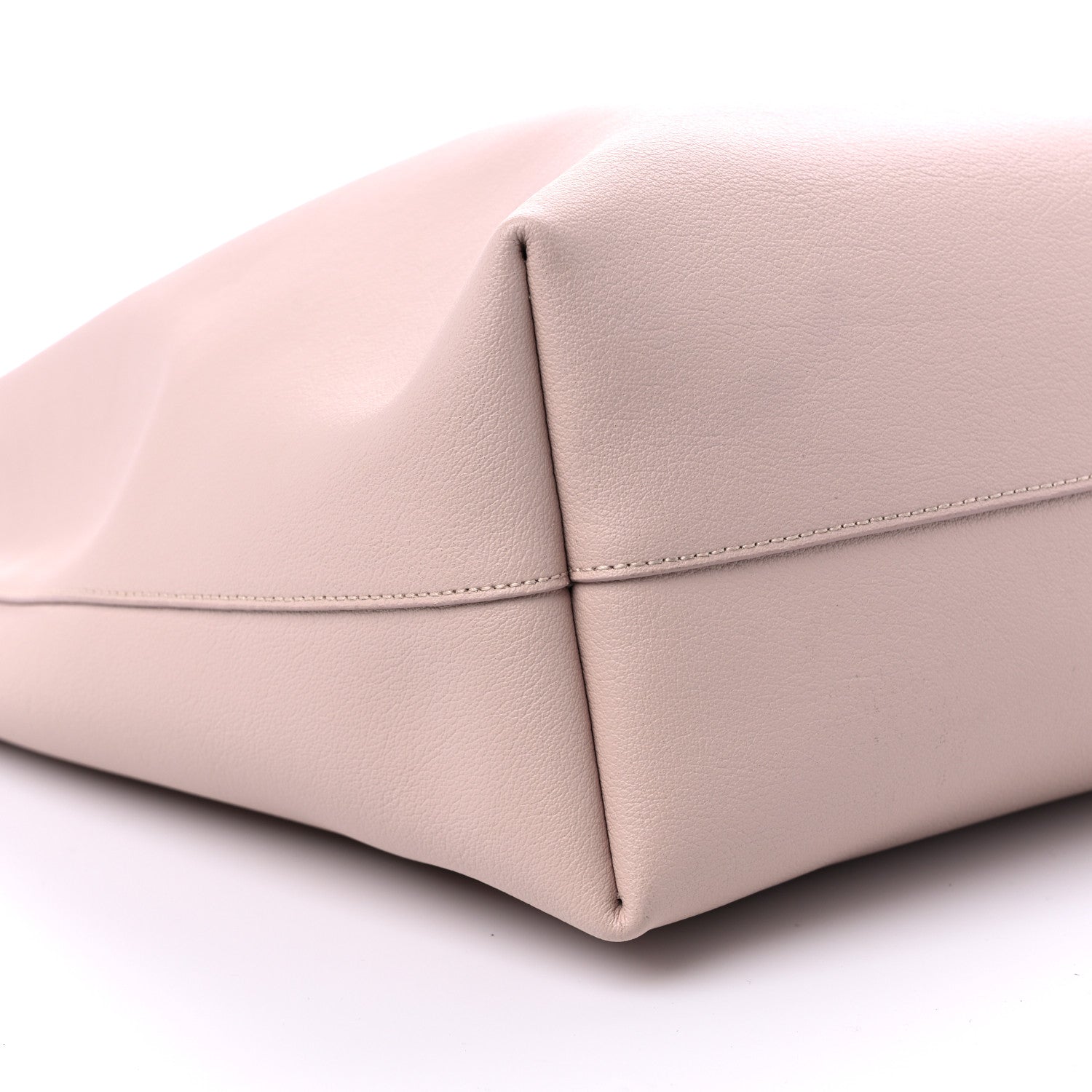 Saint Laurent Calfskin Large Shopping Tote Pale Blush 7 of 10