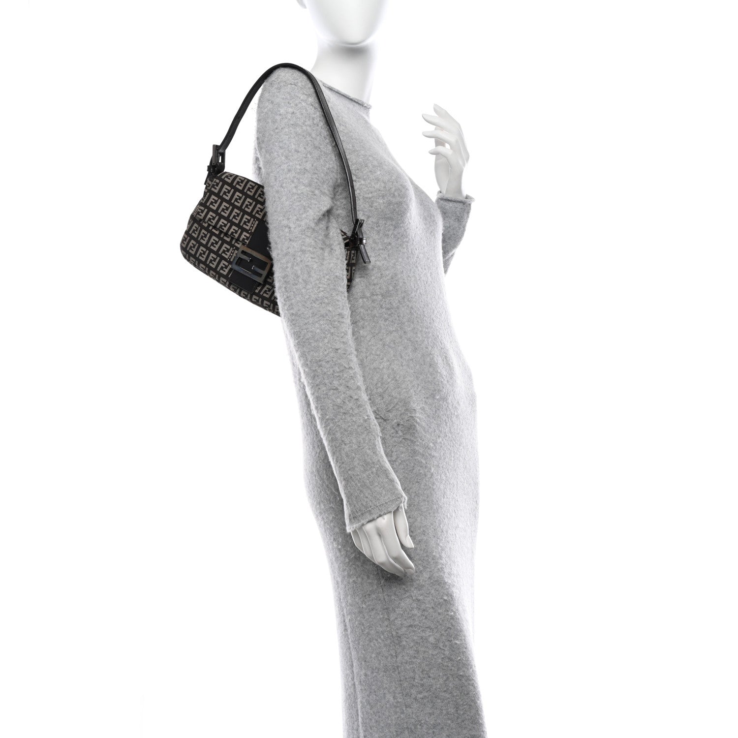 Fendi Zucchino Baguette Tobacco 2 of 10