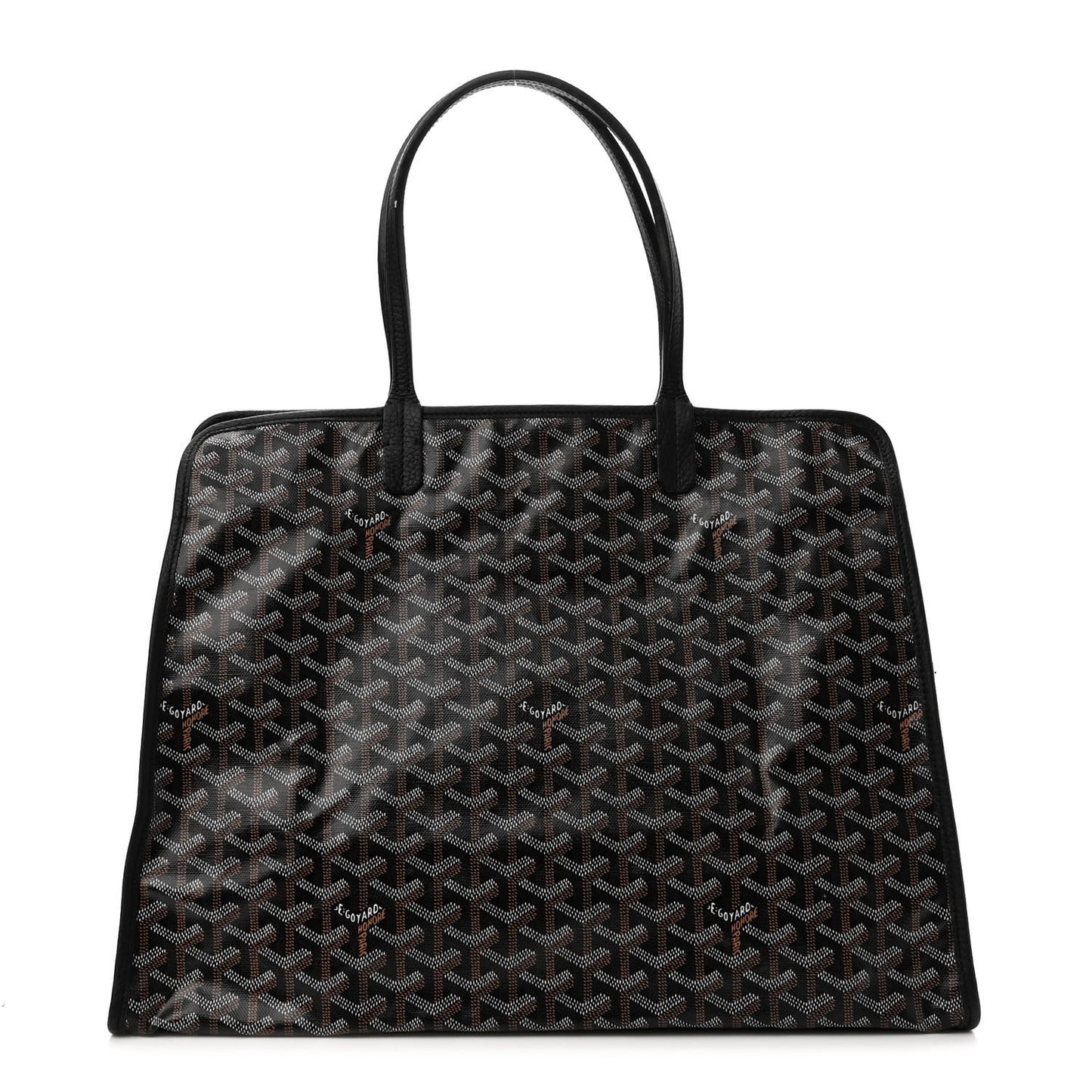 Goyardine Sac Hardy Pet Carrier PM Black