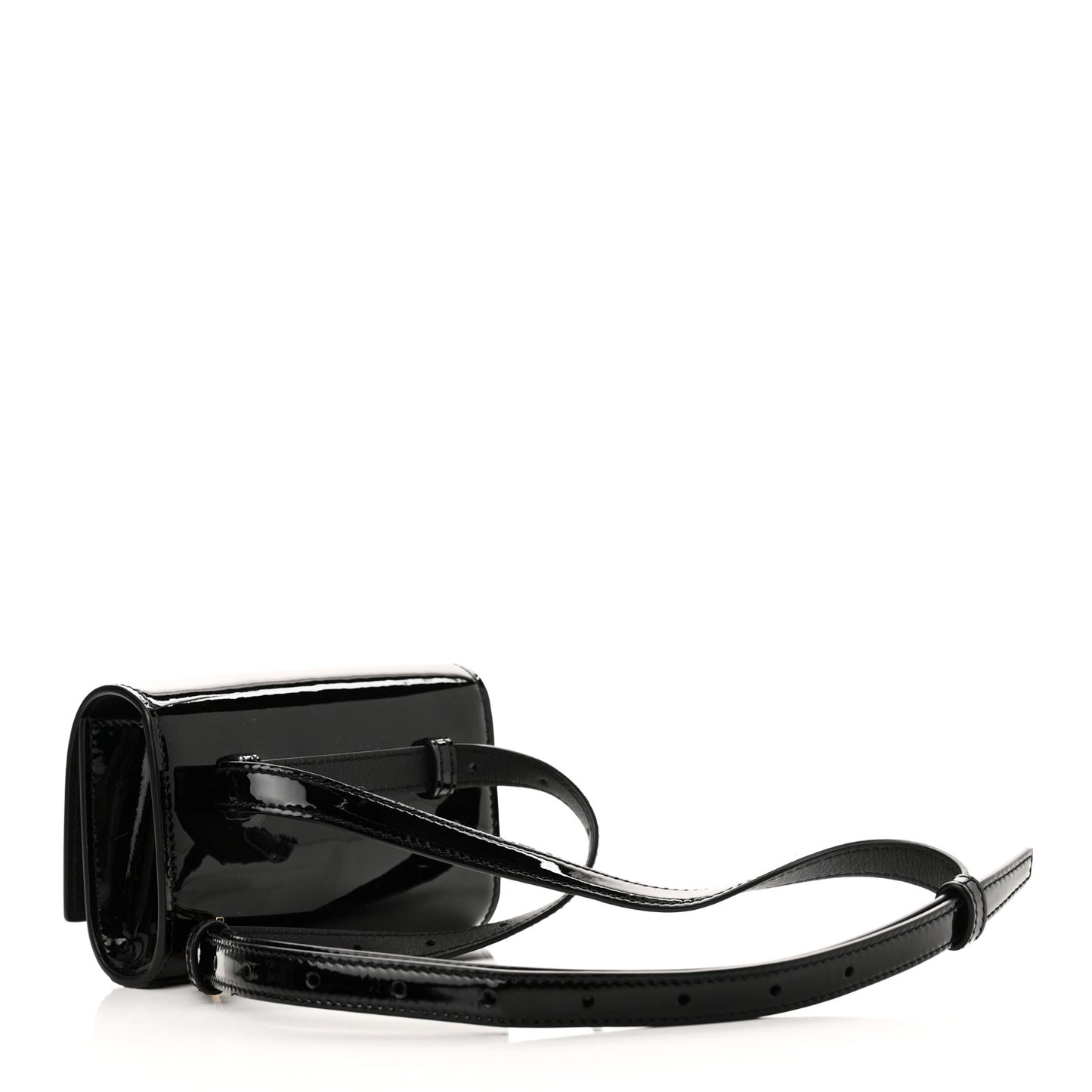 Patent Monogram Kate Belt Bag Black