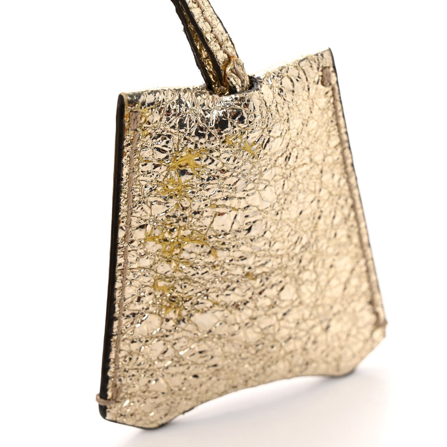 Galassia Small Padlock Shoulder Bag Platino