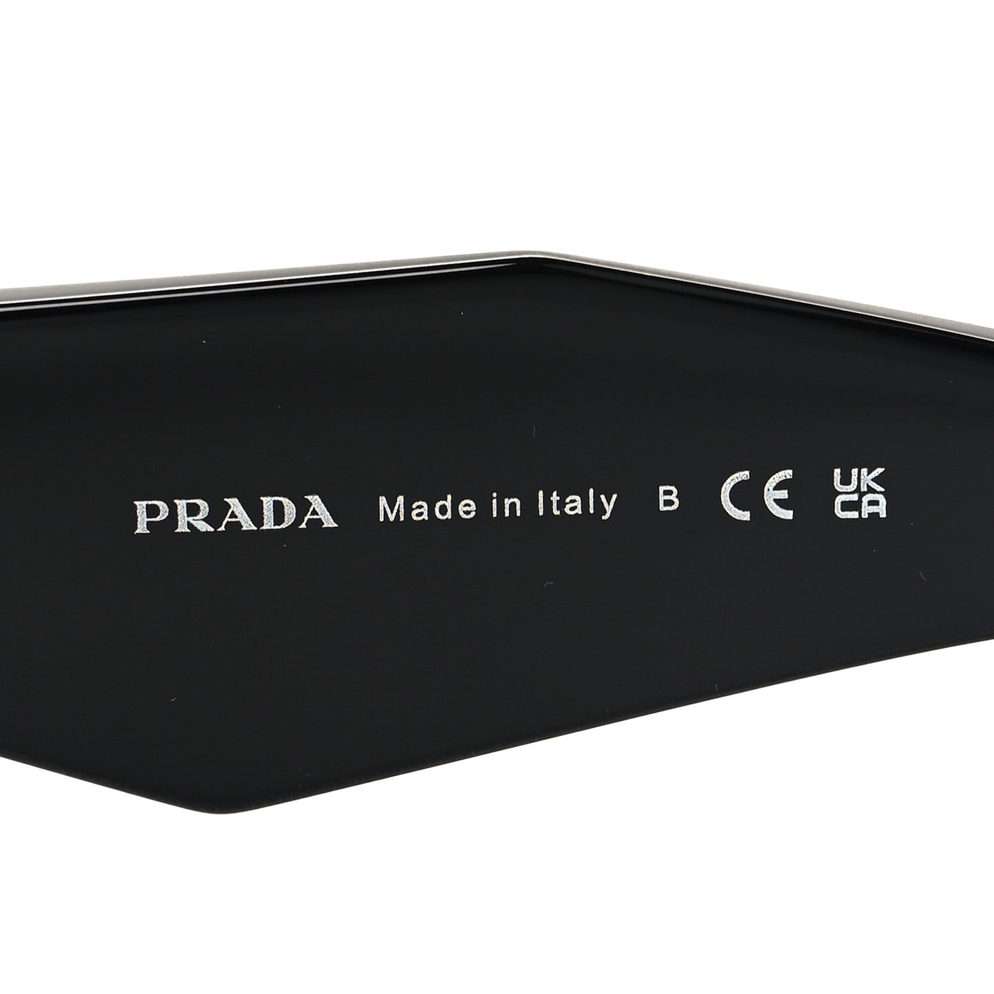 Acetate Symbole Sunglasses SPR 08Y Black