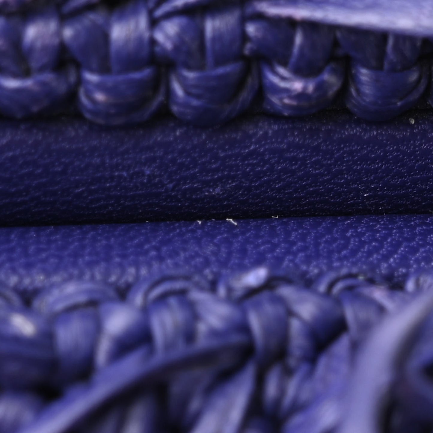 Lambskin The Sponge Pouch Clutch Purple