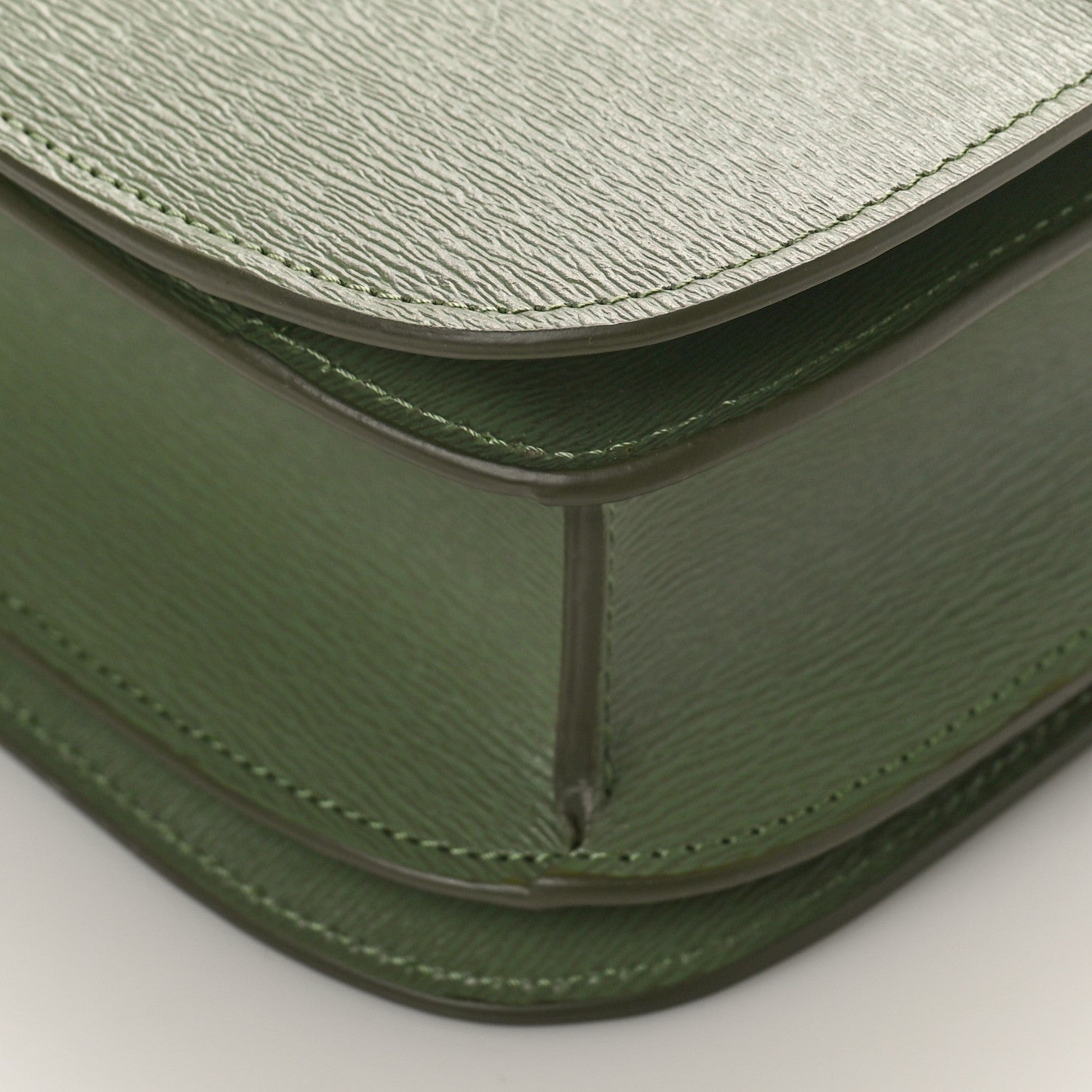 Celine Liege Calfskin Medium Classic Box Flap Bag Light Khaki 8 of 8